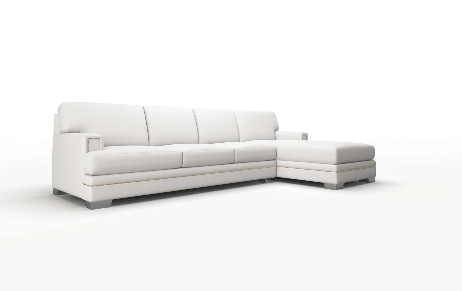 Barcelona Dawson Platinum Panel metal legs 2