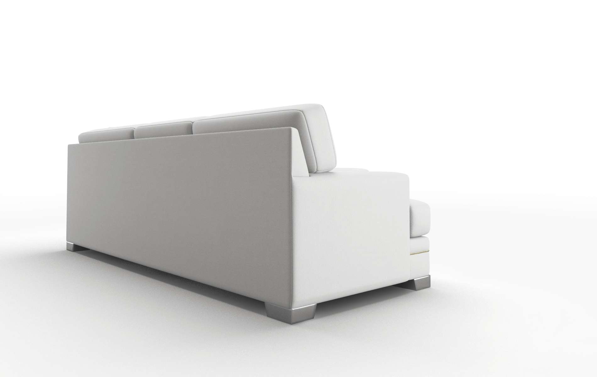 Barcelona Dawson Platinum Sectional metal legs 3