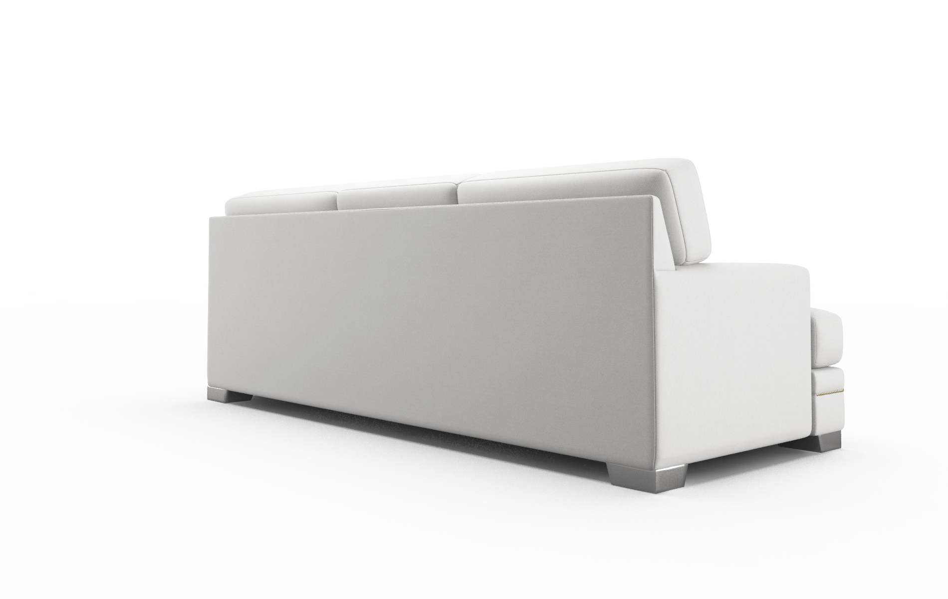 Barcelona Dawson Platinum Sofa metal legs 5