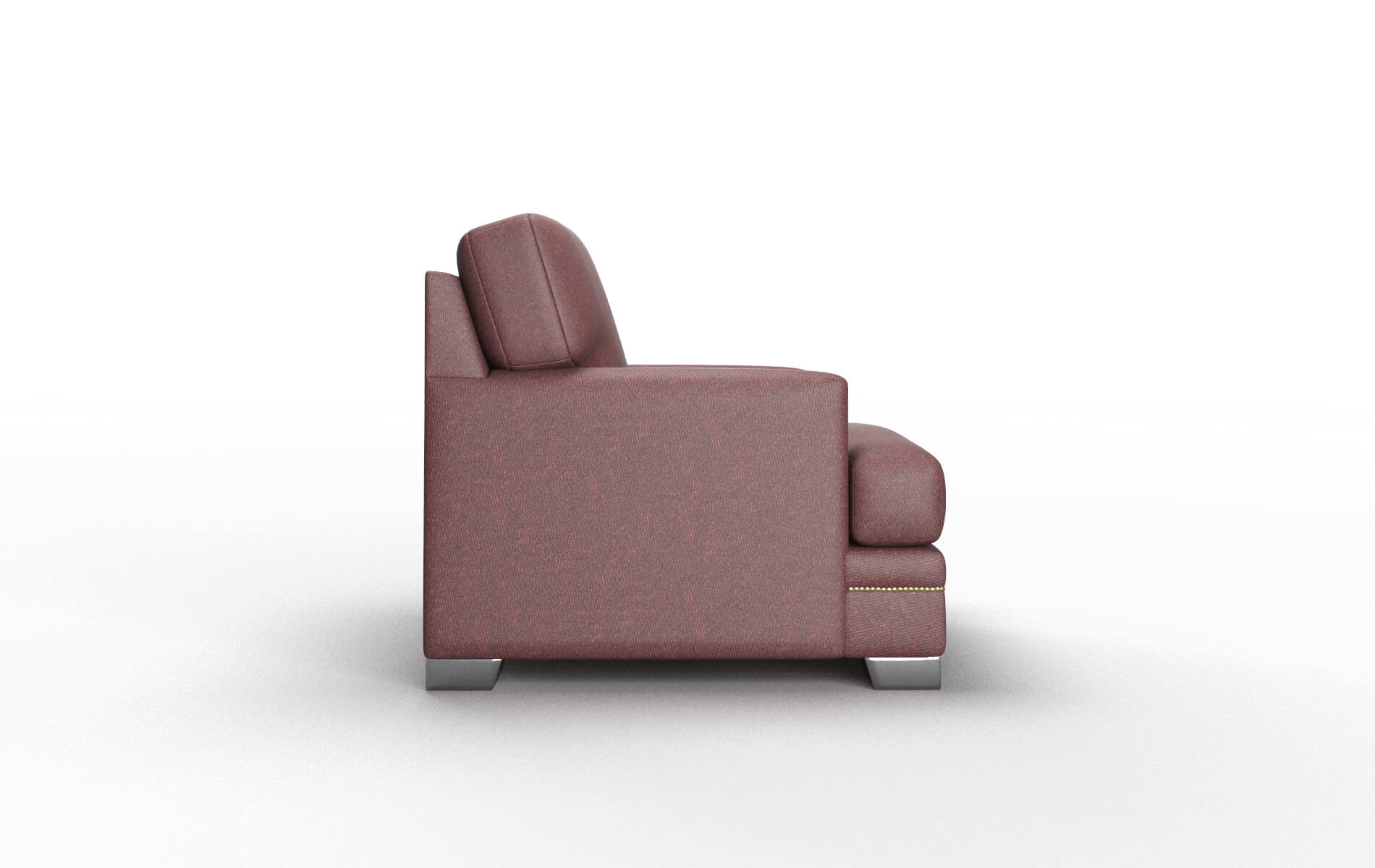 Barcelona Derby Berry Chair metal legs 3