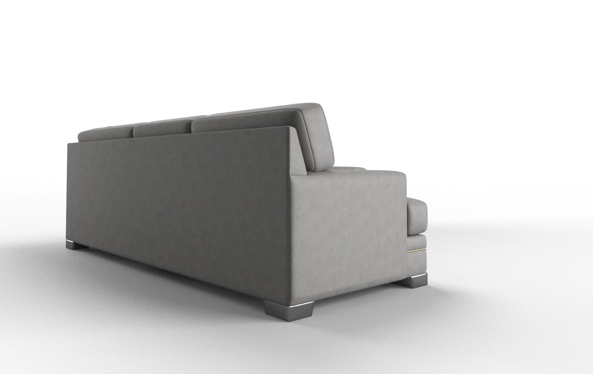 Barcelona Dream_d Charcoal Sectional metal legs 3