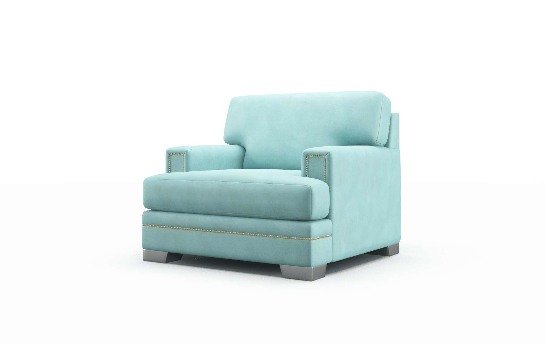 Barcelona Dream_d French_blue Chair metal legs 4