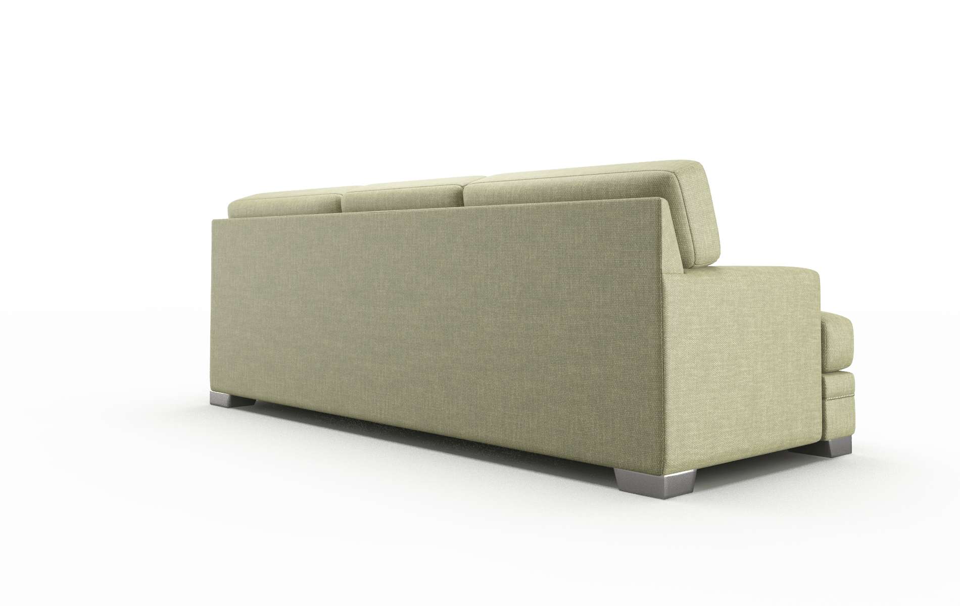 Barcelona Durham Lime Sofa metal legs 5