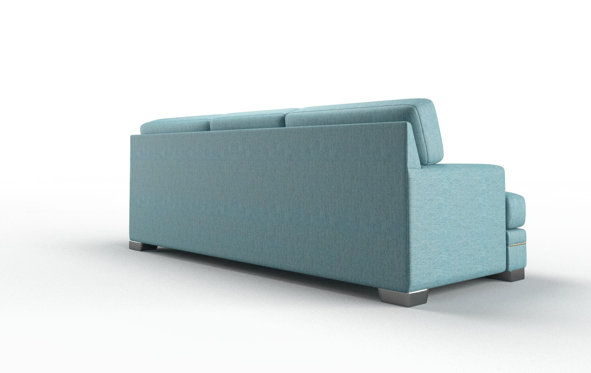 Barcelona Durham Pine Sofa metal legs 5