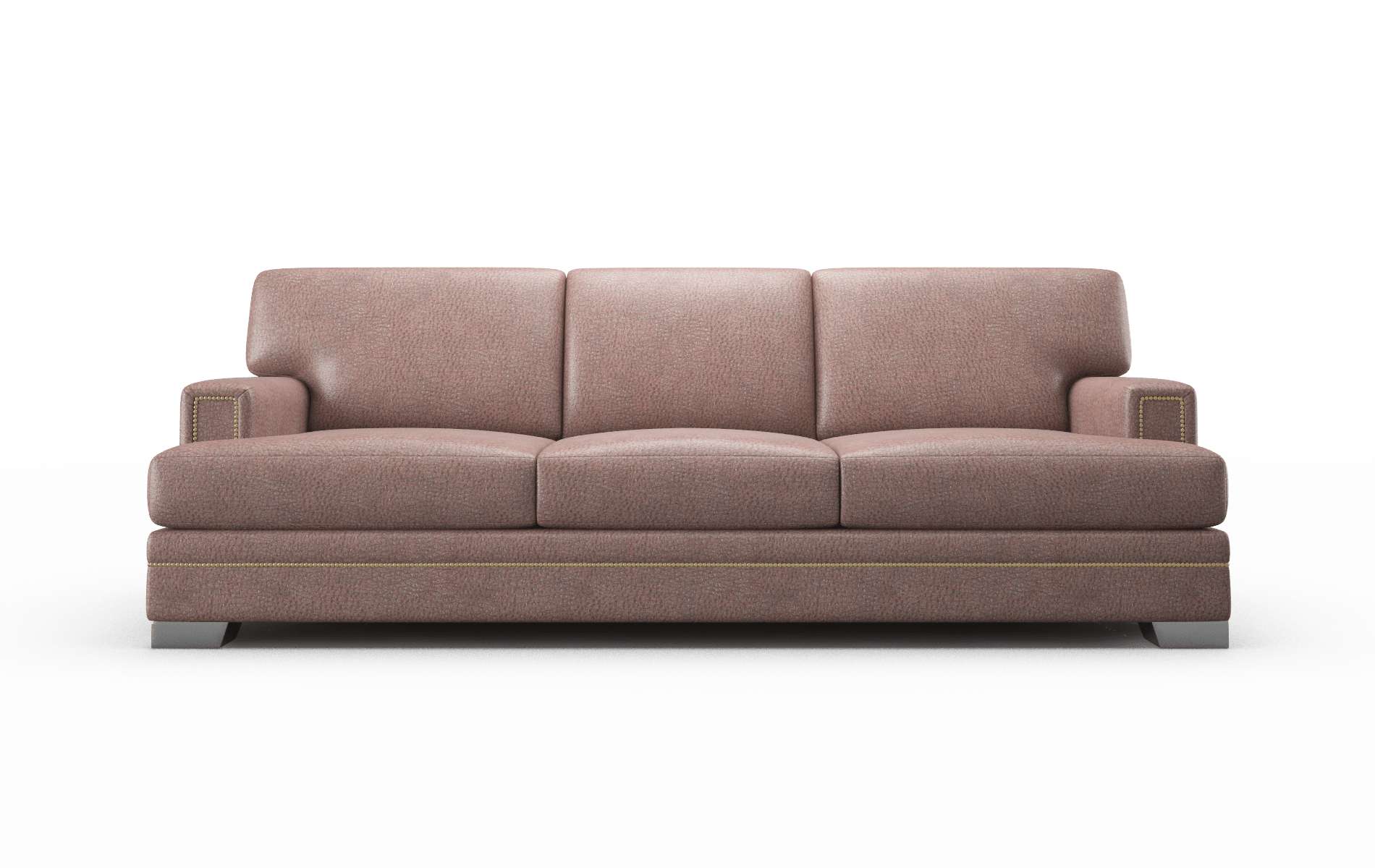Barcelona Ford Brown Sofa metal legs 1
