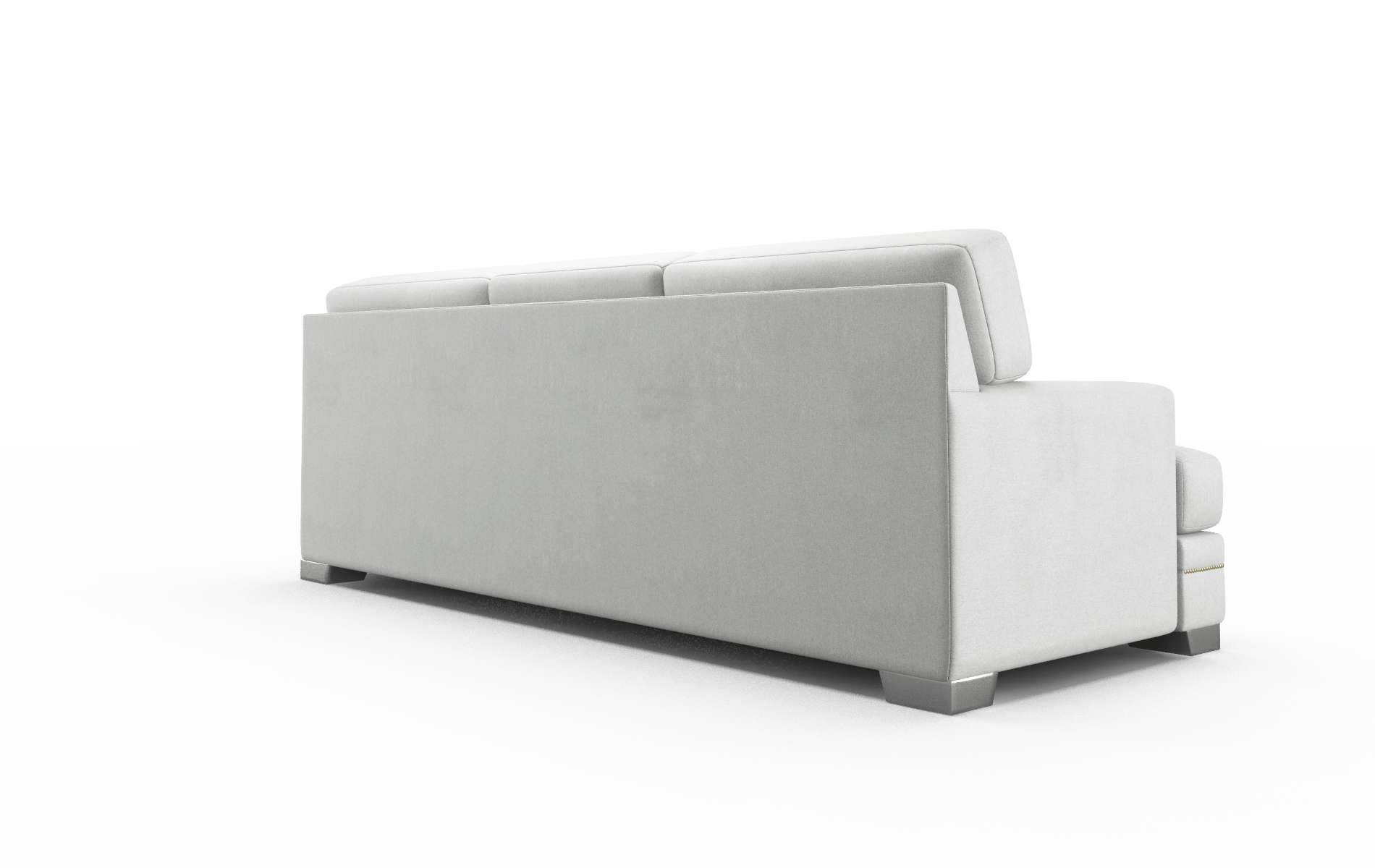 Barcelona Geo Sterling Sofa metal legs 5