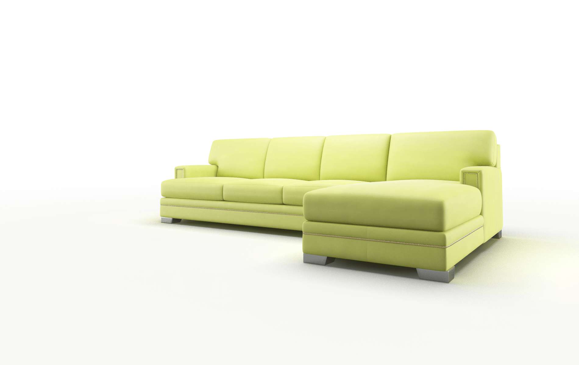 Barcelona Hathaway Apple Panel metal legs 4