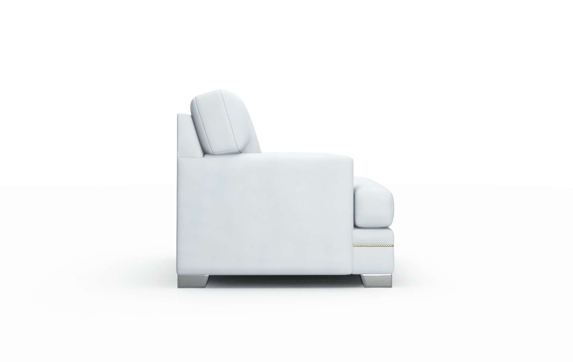 Barcelona Hathaway Aqua Chair metal legs 3