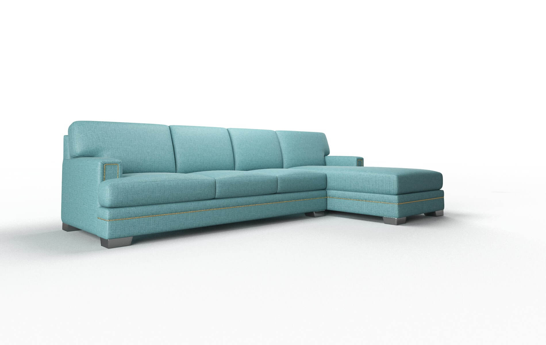 Barcelona Hepburn_hrp Emerald Panel metal legs 2