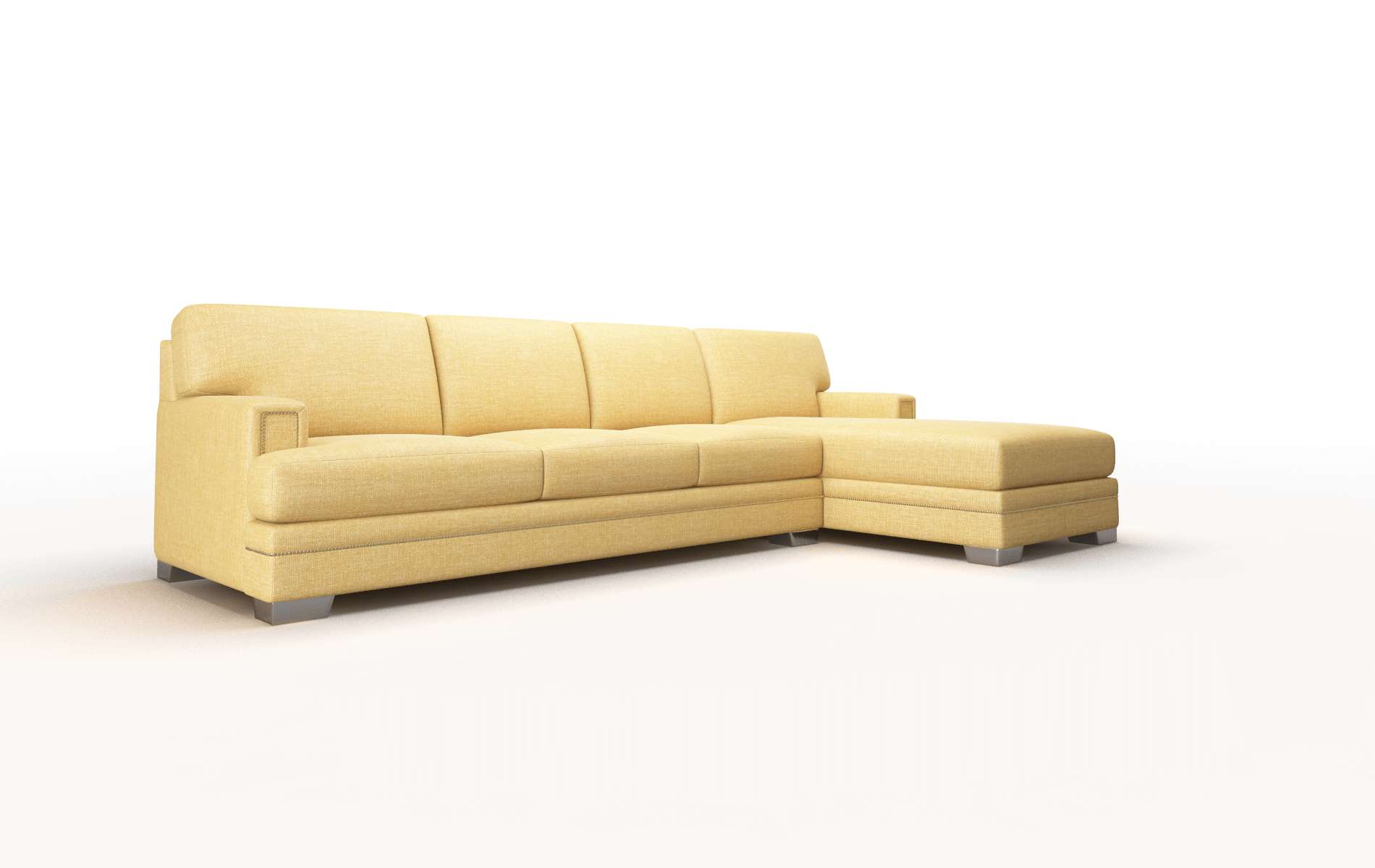 Barcelona Insight Citronella Panel metal legs 2