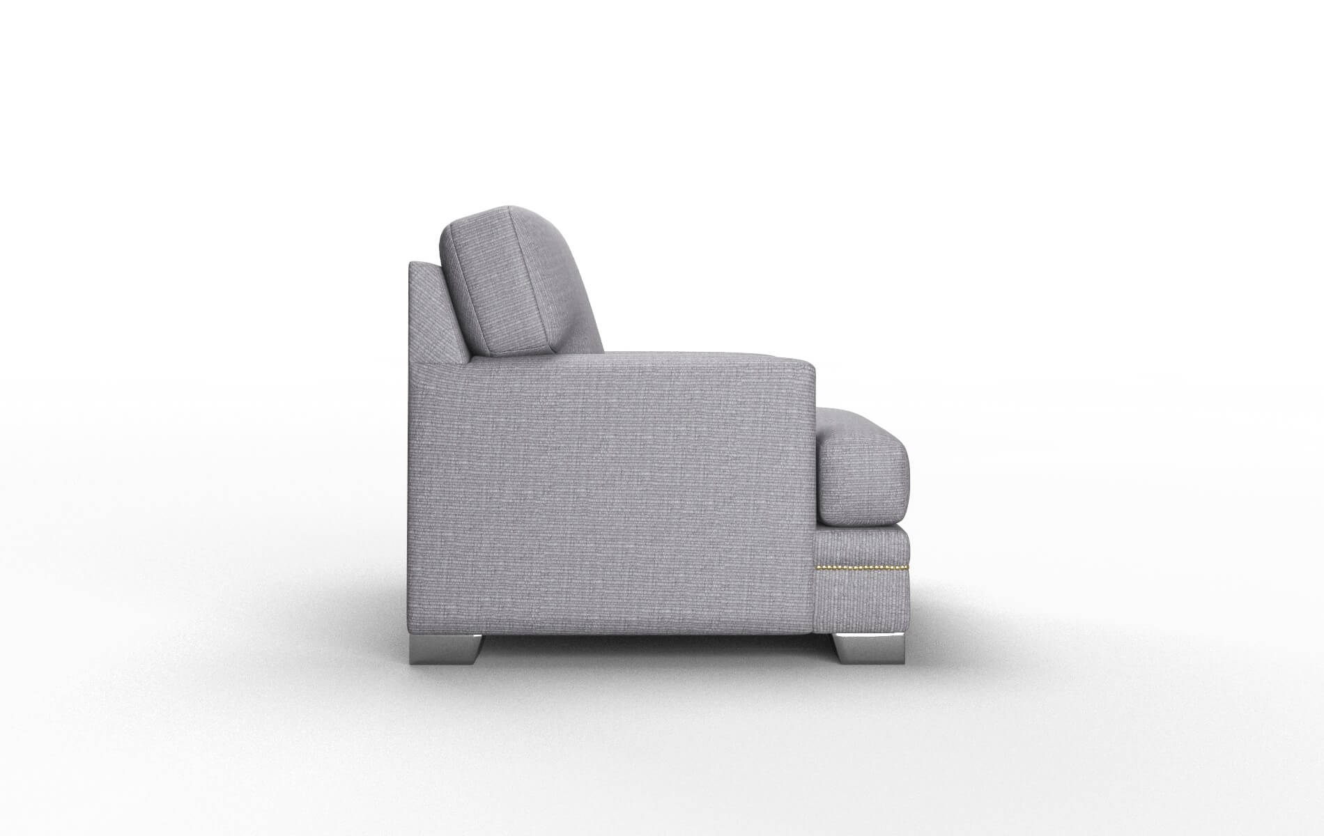 Barcelona Insight Denim Chair metal legs 3