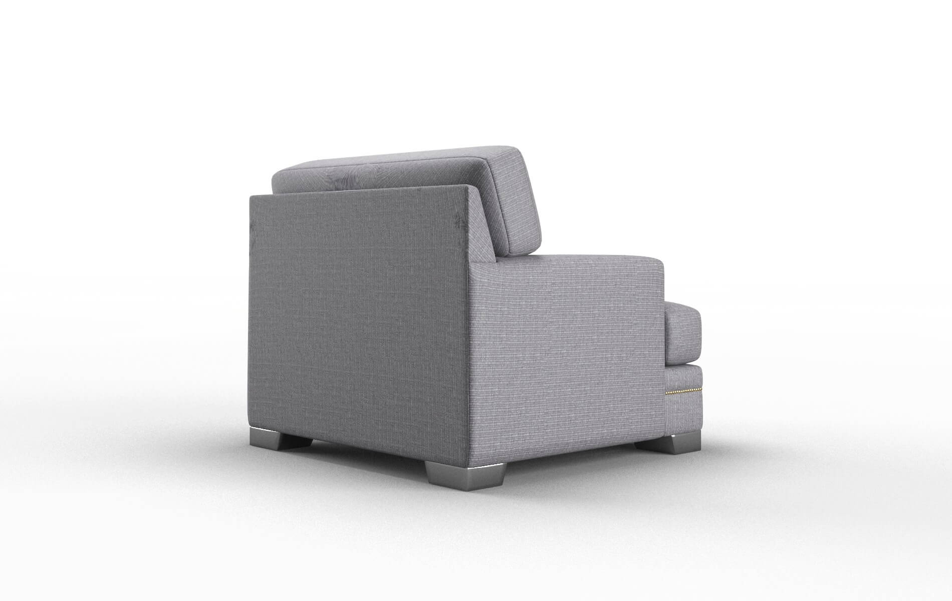 Barcelona Insight Denim Chair metal legs 5