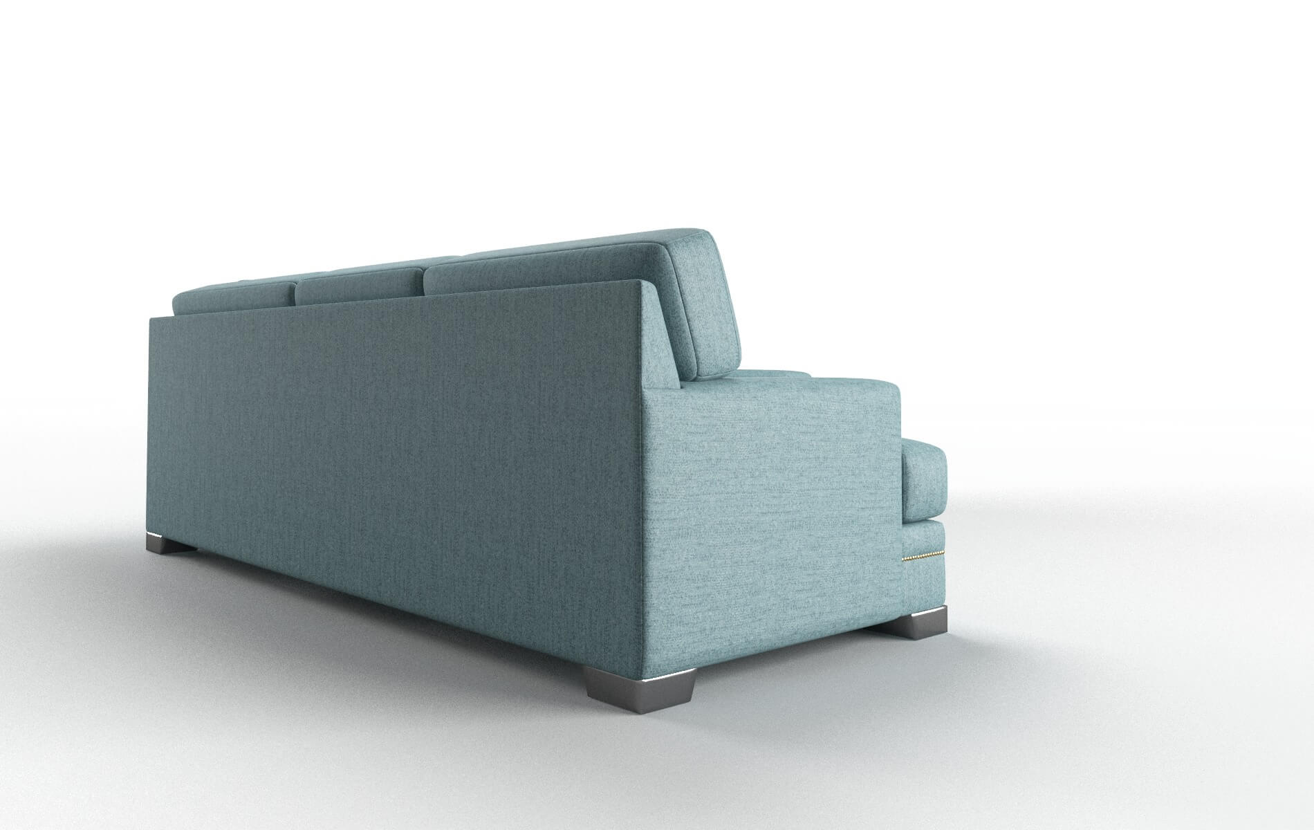 Barcelona Insight Peacock Sectional metal legs 3