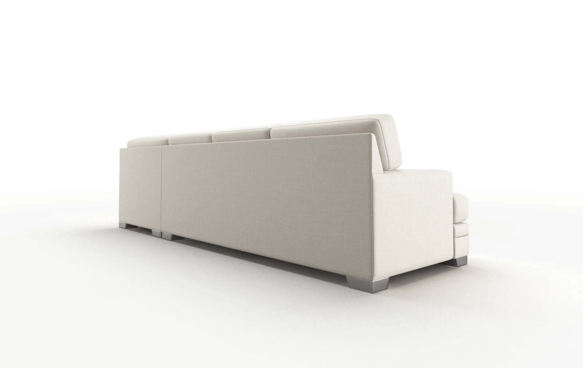 Barcelona Keylargo Almond Panel metal legs 5