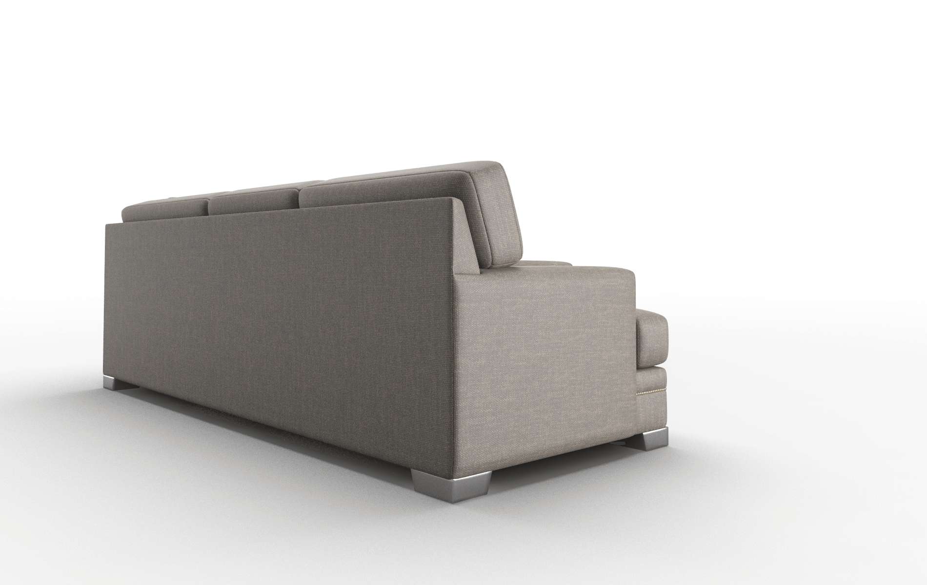 Barcelona Keylargo Bark Sectional metal legs 3