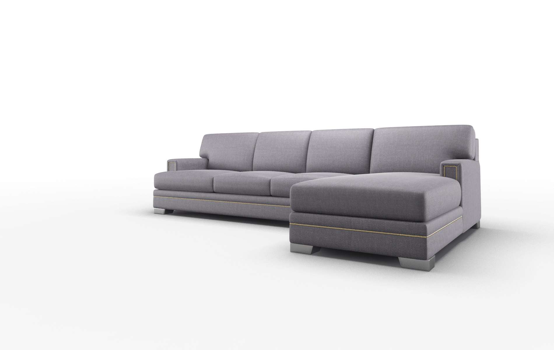 Barcelona Keylargo Grape Panel metal legs 4