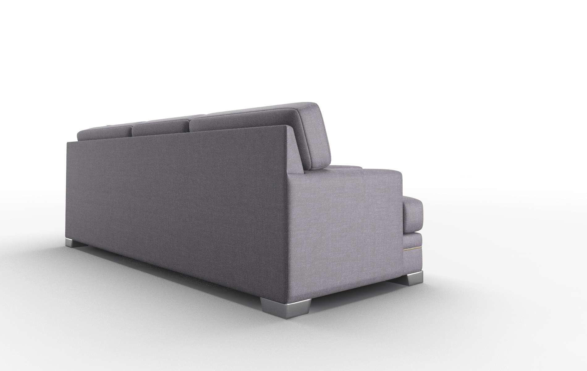 Barcelona Keylargo Grape Sectional metal legs 3