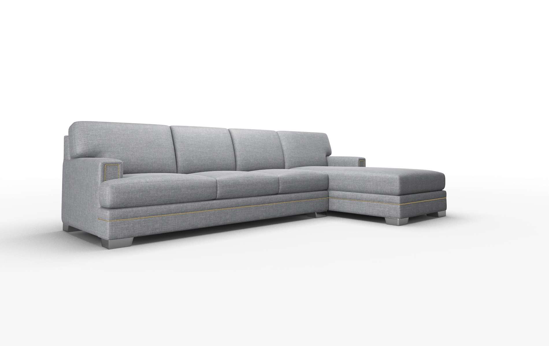 Barcelona Keylargo Graphite Panel metal legs 2