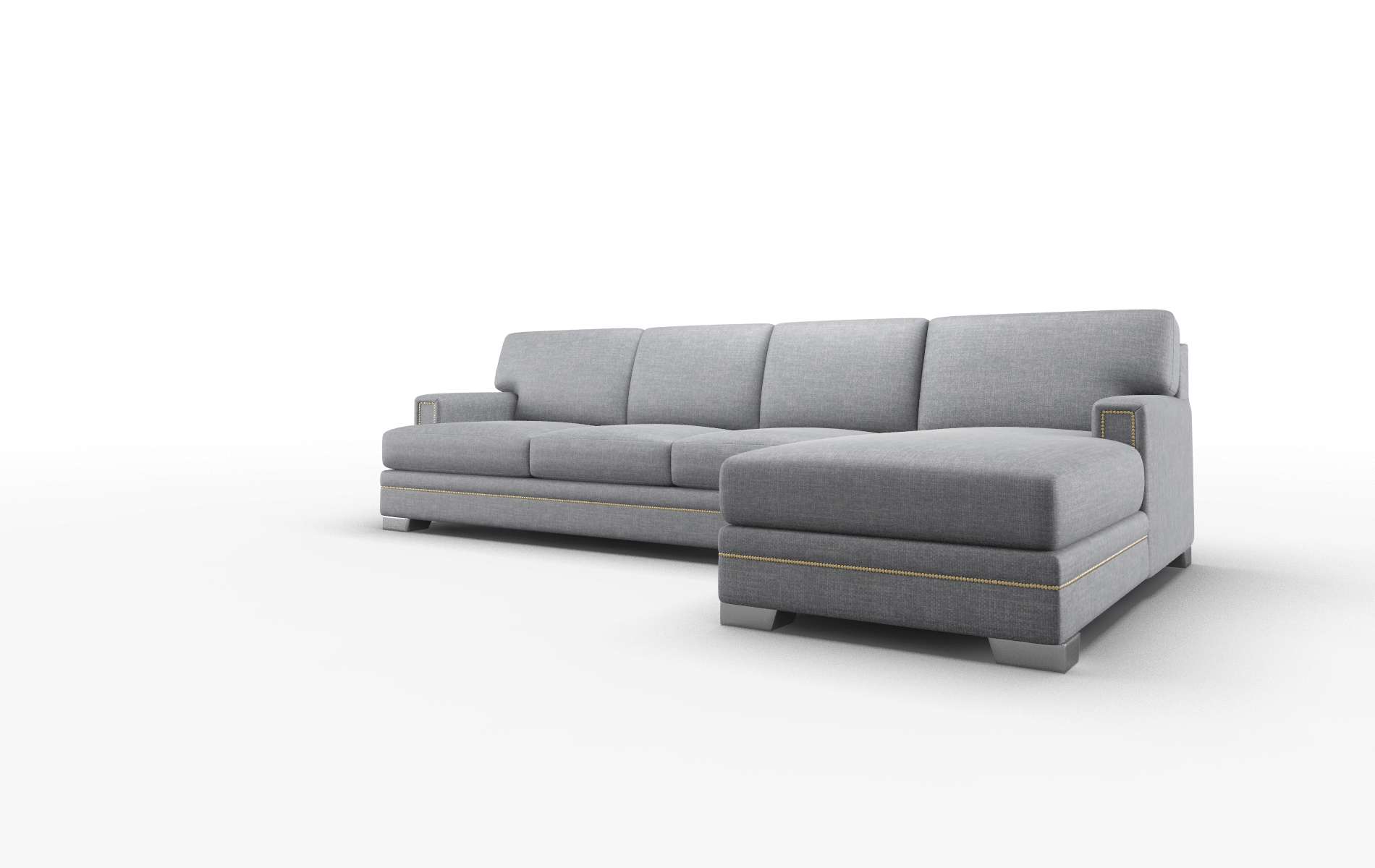 Barcelona Keylargo Graphite Panel metal legs 4