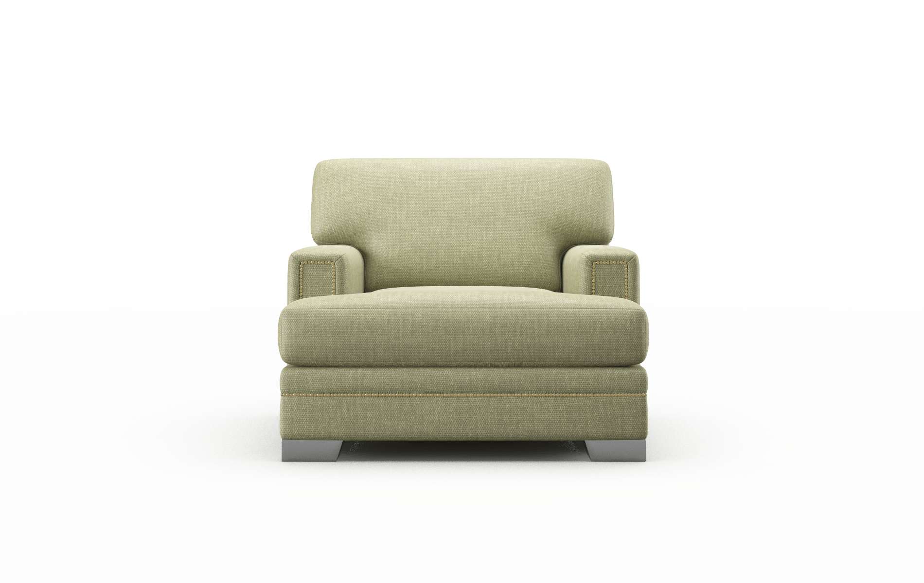 Barcelona Keylargo grass Chair Metal Legs  1