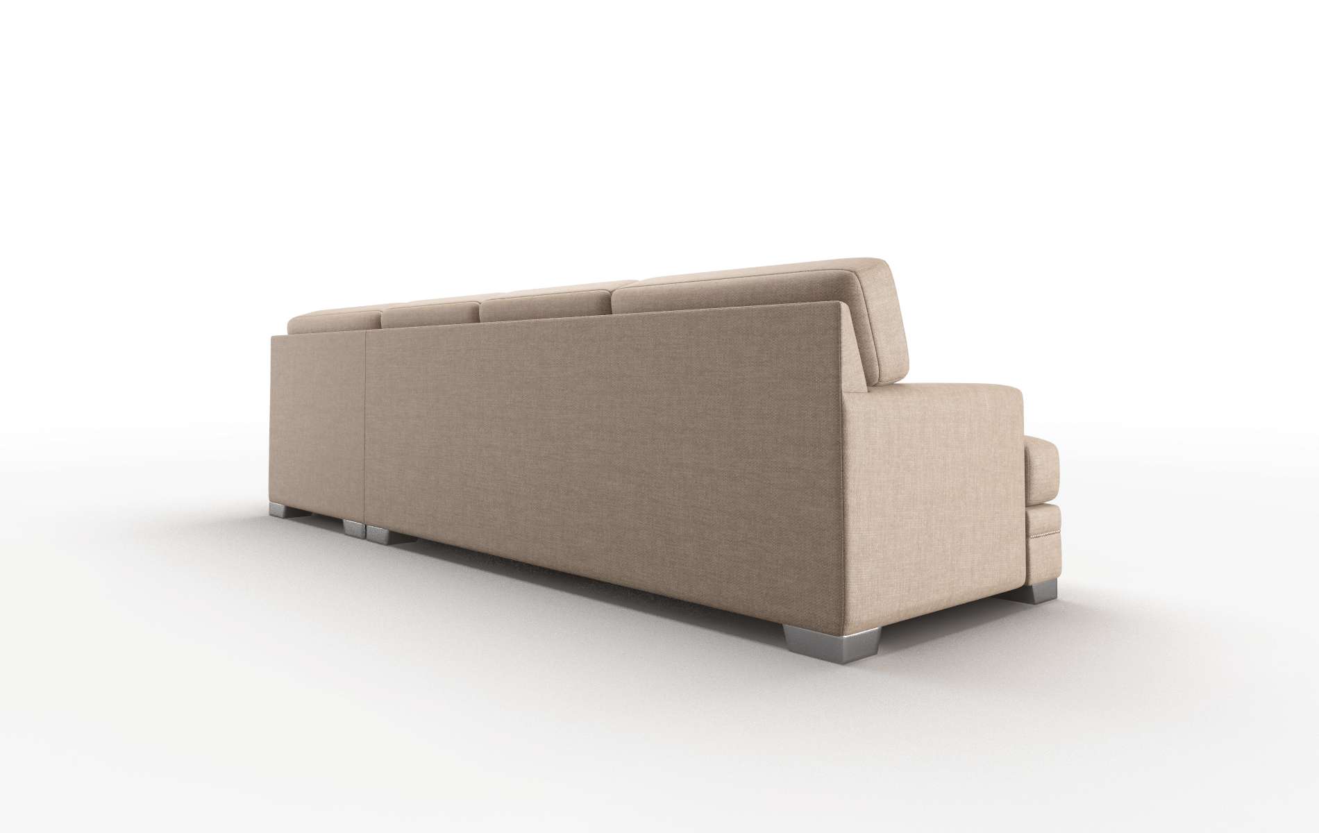 Barcelona Keylargo Mink Panel metal legs 5