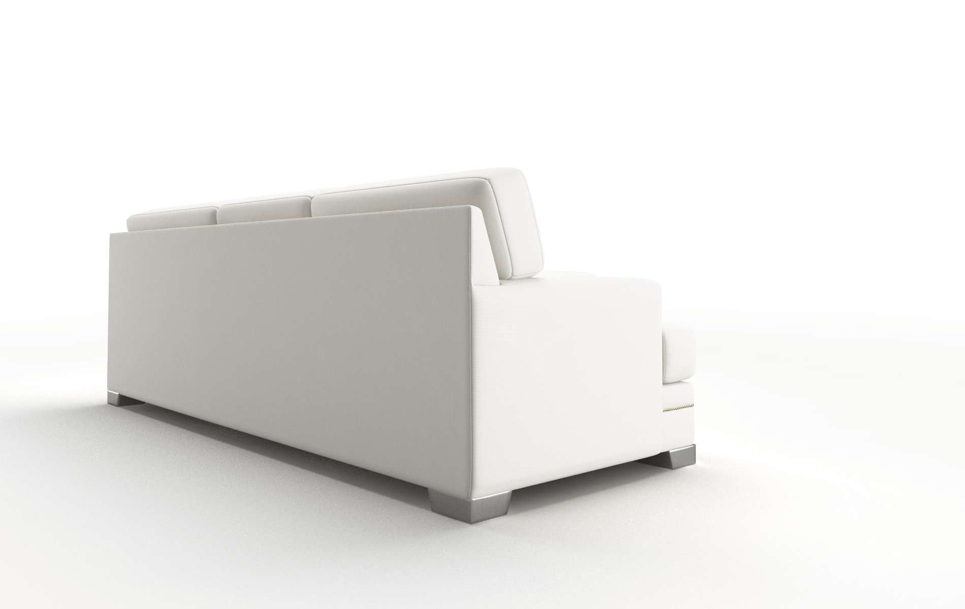 Barcelona Keylargo Oatmeal Sectional metal legs 3