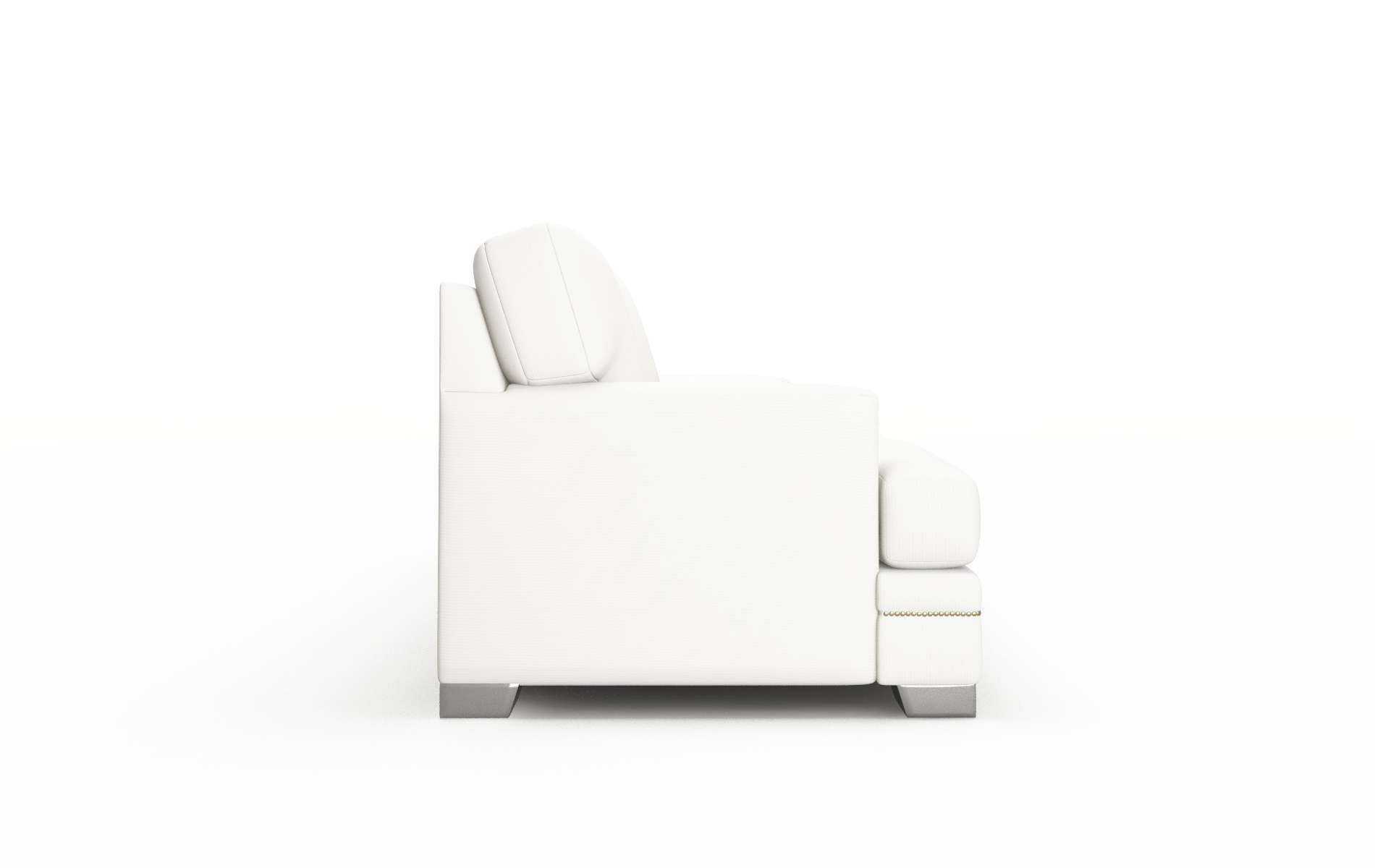 Barcelona Keylargo Oatmeal Sofa metal legs 3