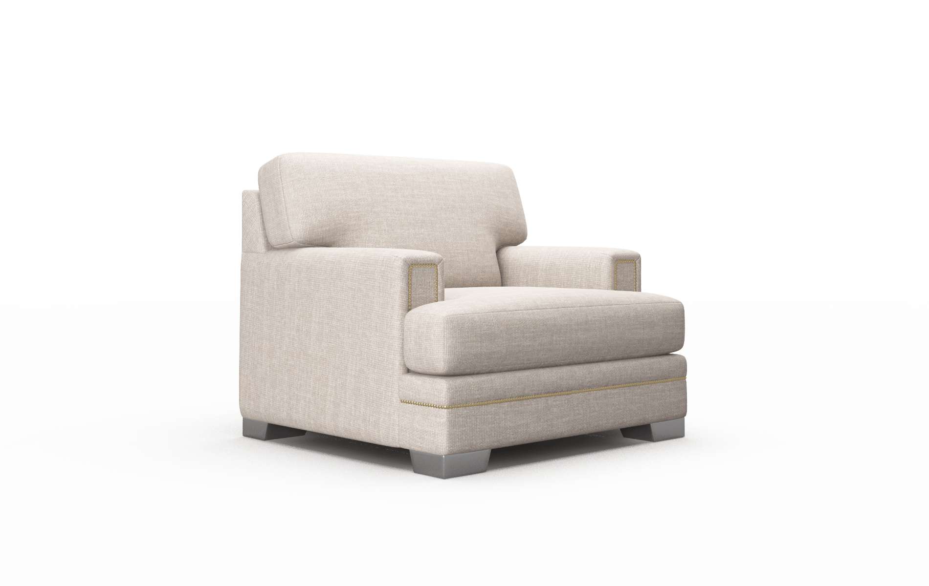 Barcelona Keylargo Pumice Chair metal legs 2