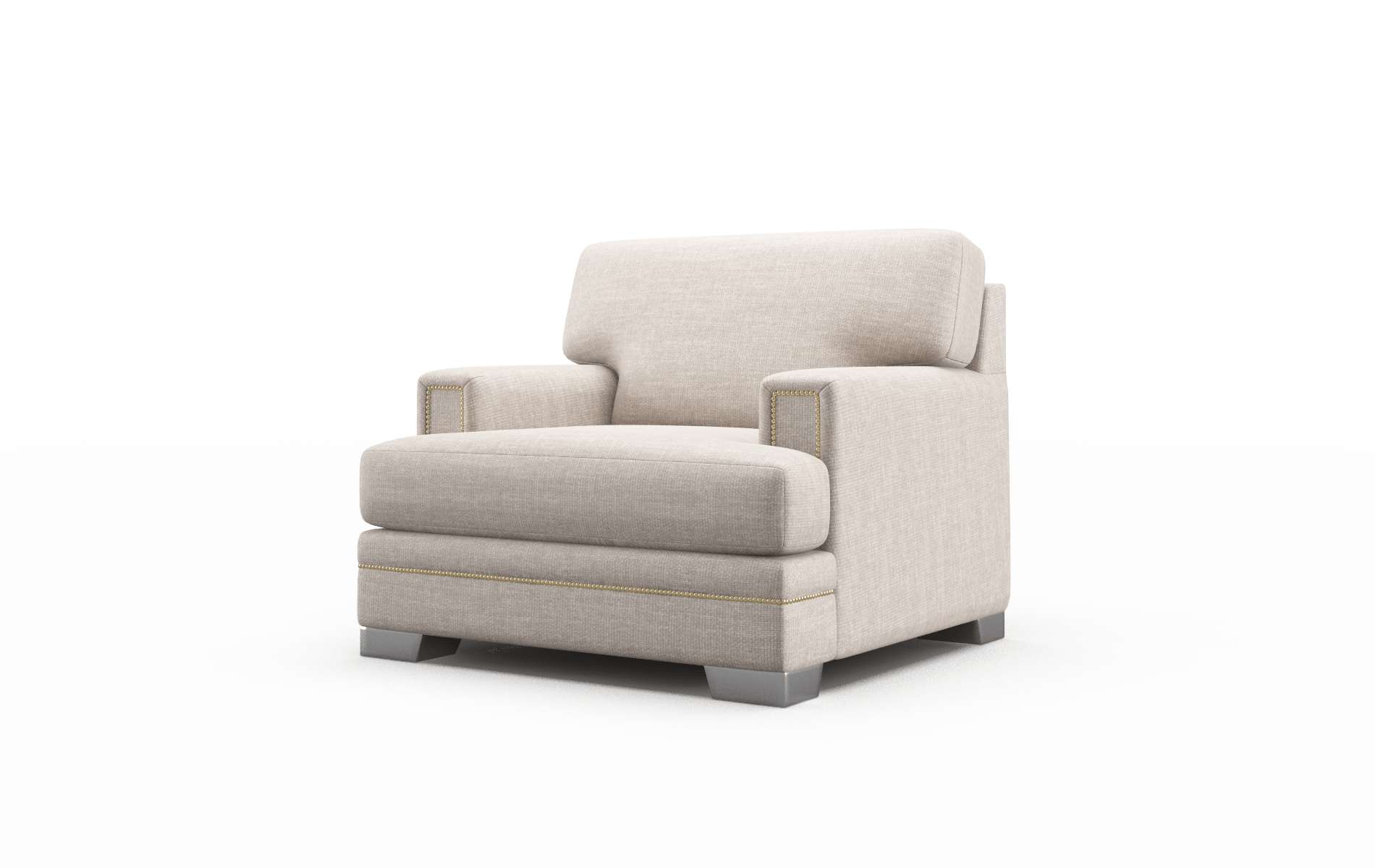 Barcelona Keylargo Pumice Chair metal legs 4