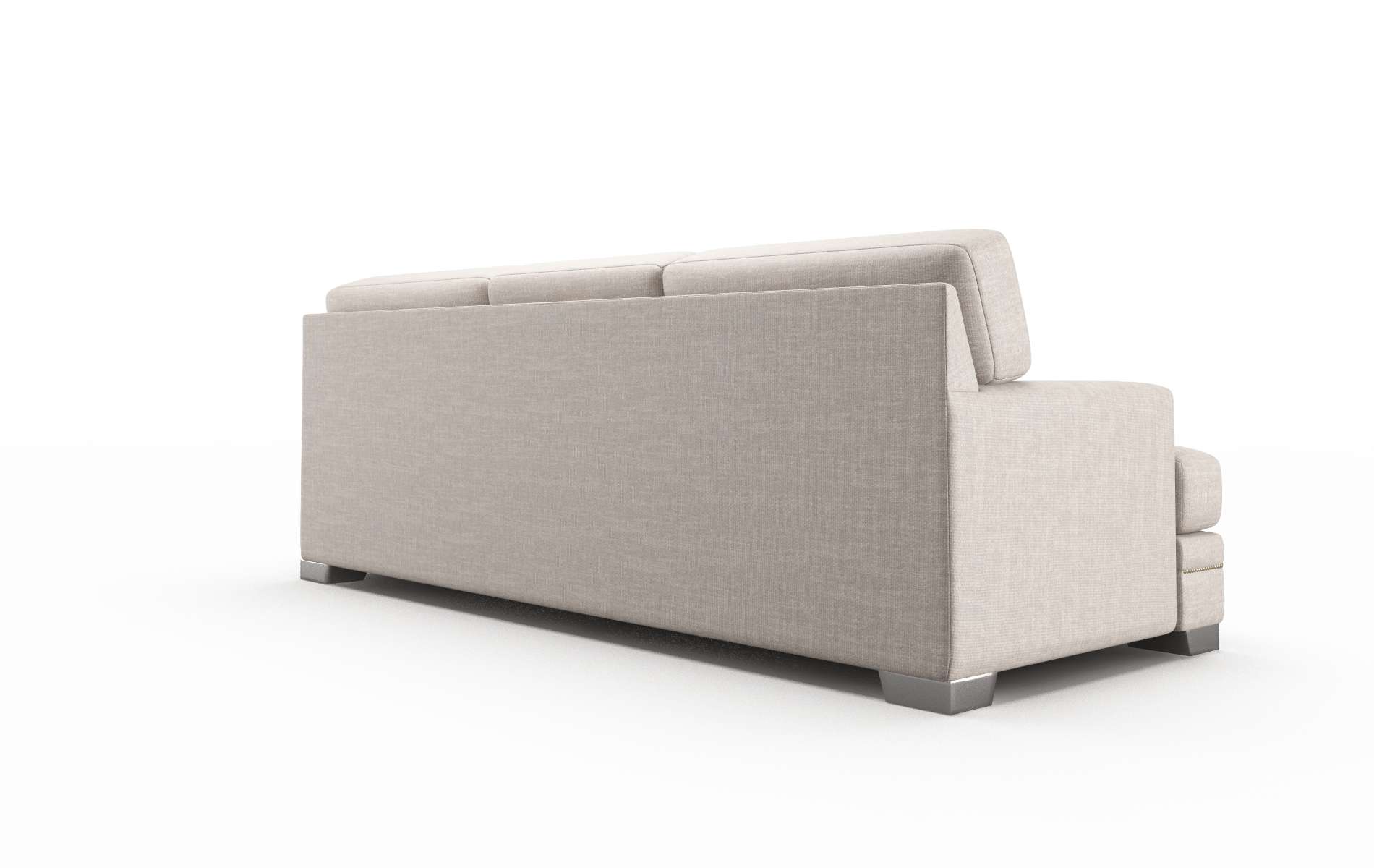 Barcelona Keylargo Pumice Sofa metal legs 5