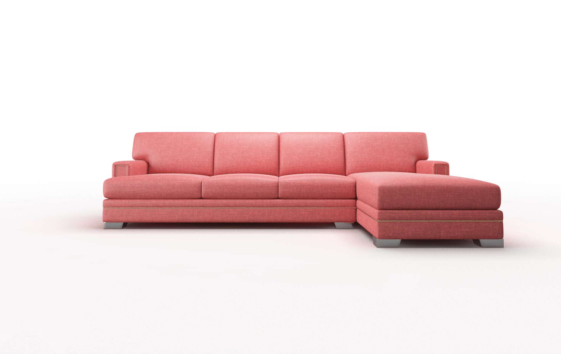 Barcelona Keylargo ruby Panel Metal Legs  1