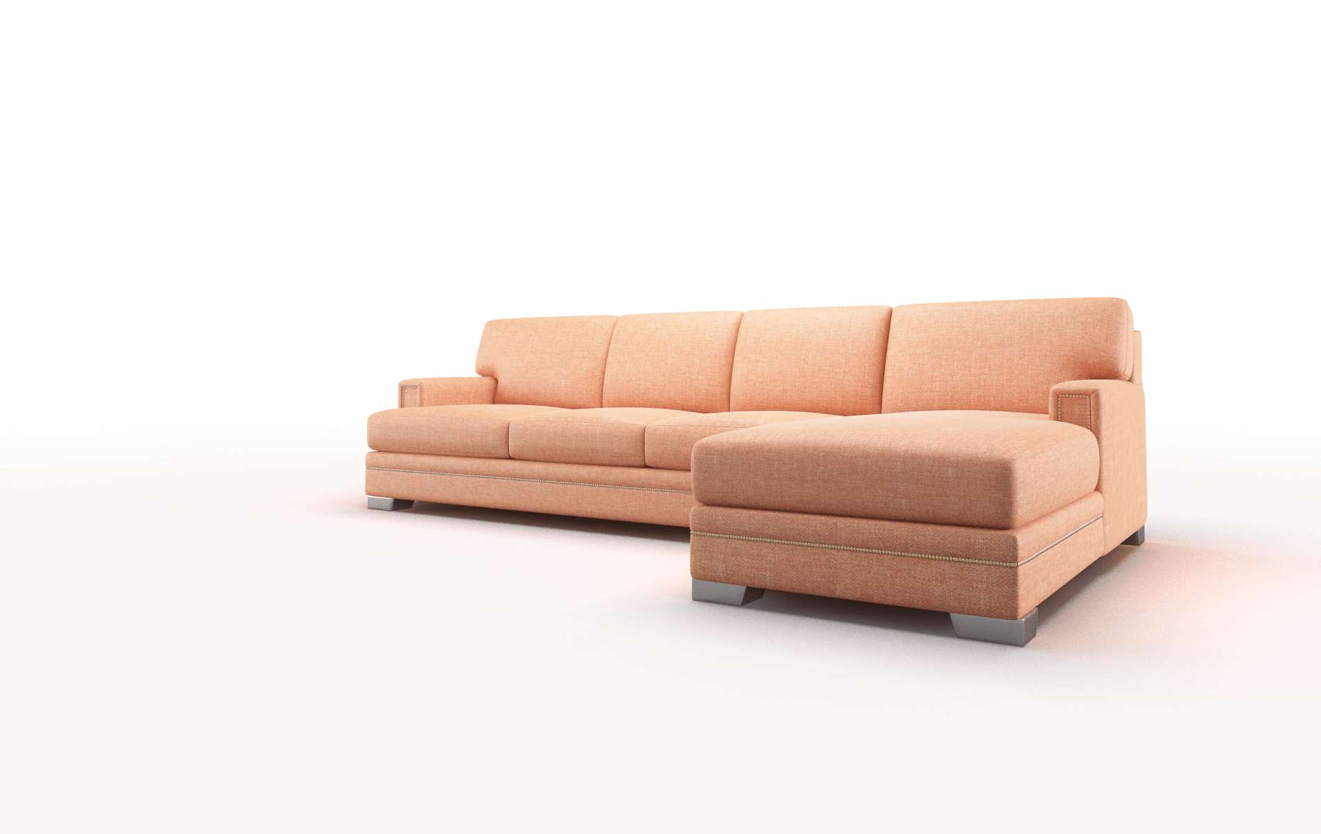 Barcelona Keylargo Terracotta Panel metal legs 4