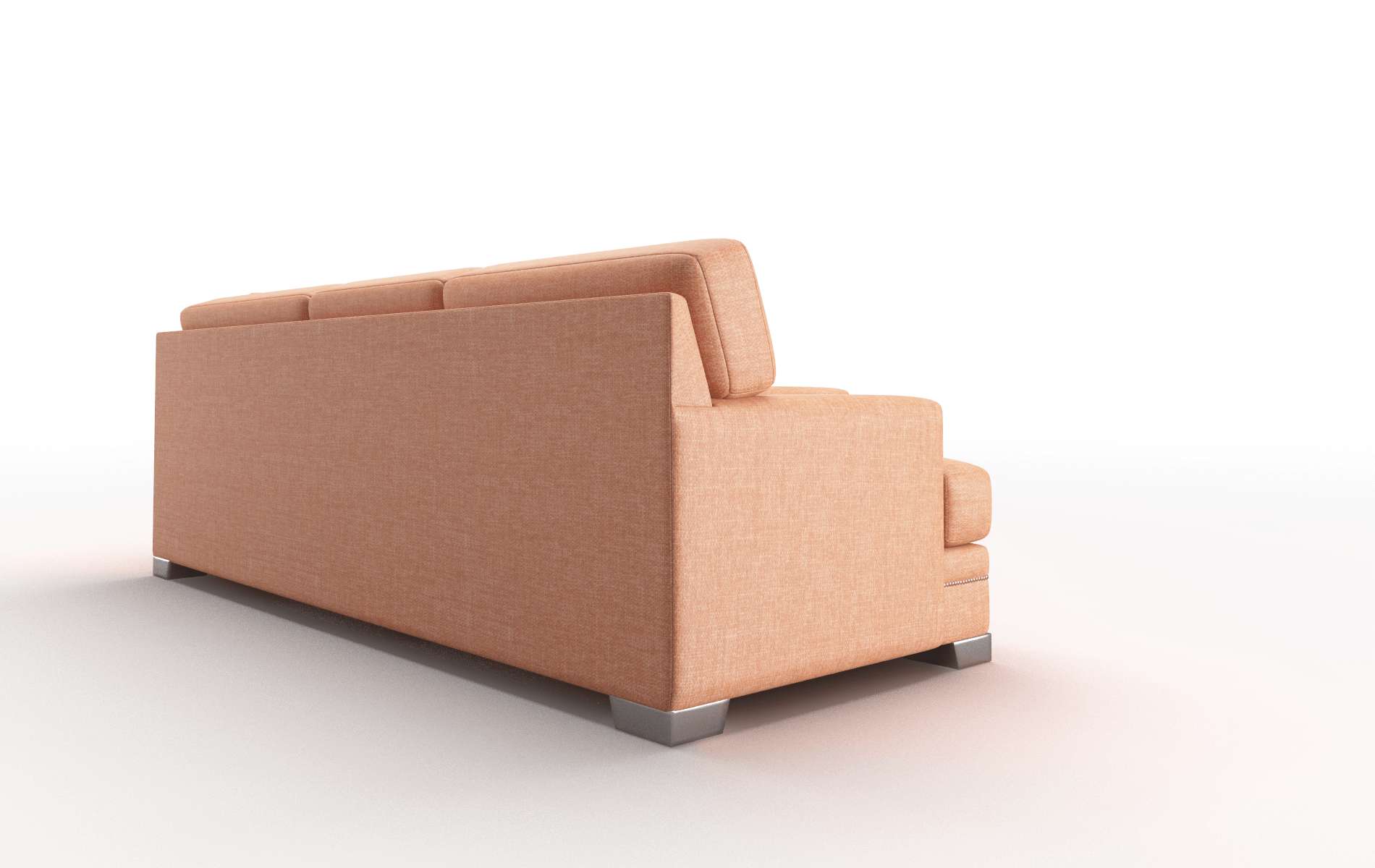 Barcelona Keylargo Terracotta Sectional metal legs 3