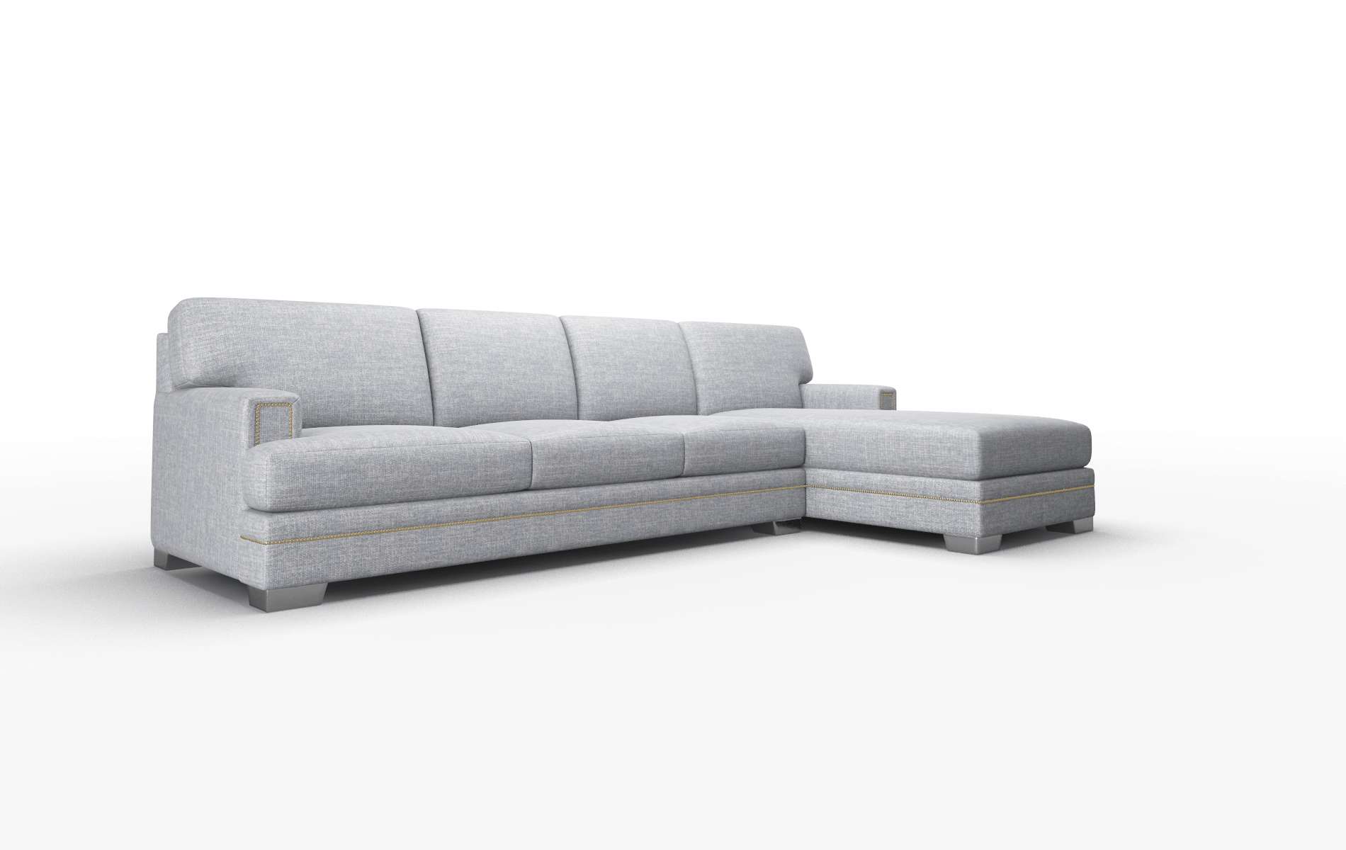 Barcelona Lana Ash Panel metal legs 2