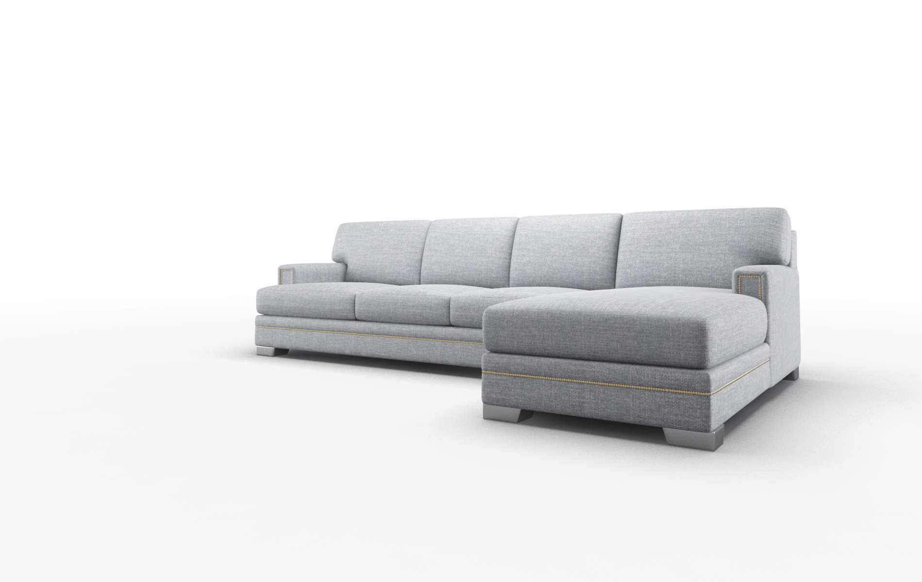 Barcelona Lana Ash Panel metal legs 4