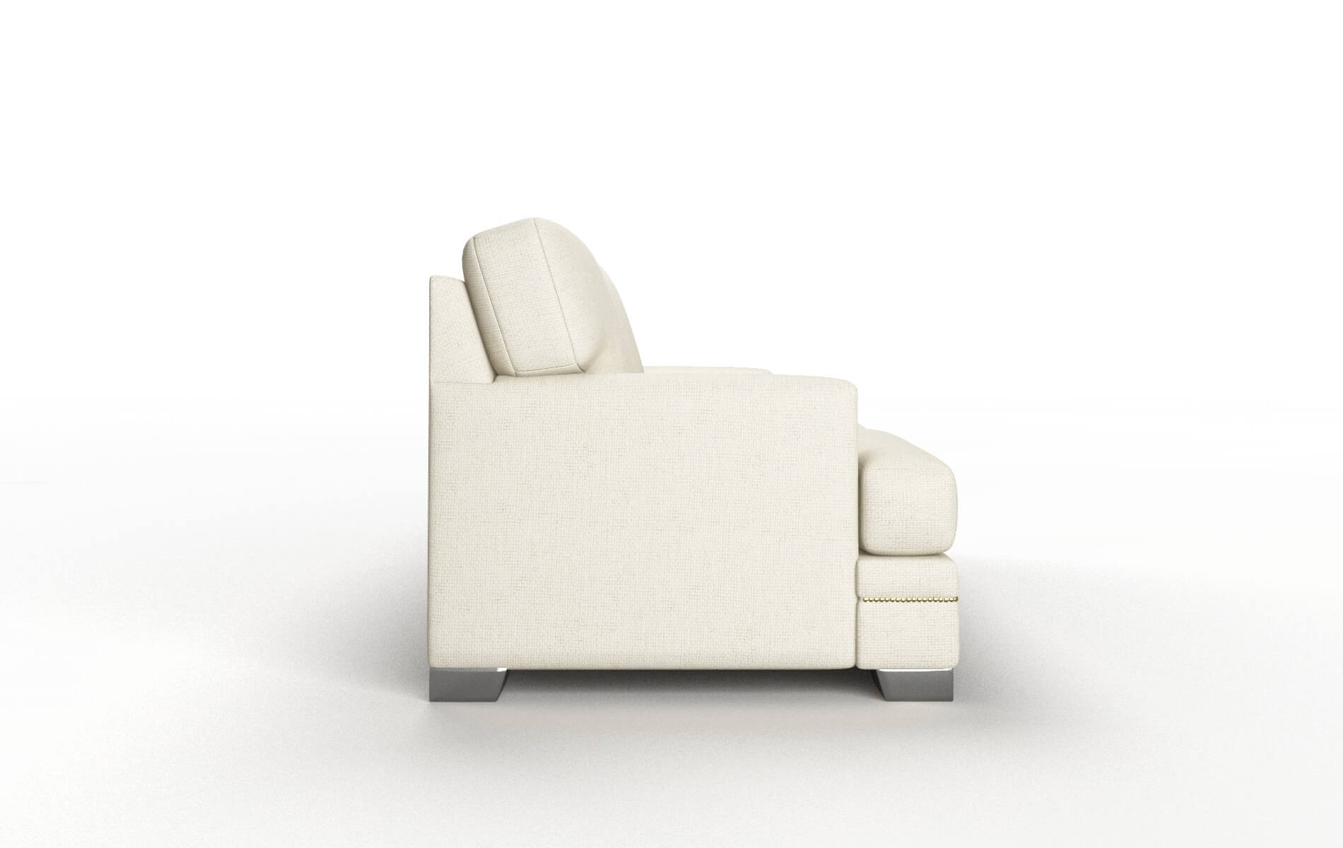 Barcelona Lana Sand Sofa metal legs 3