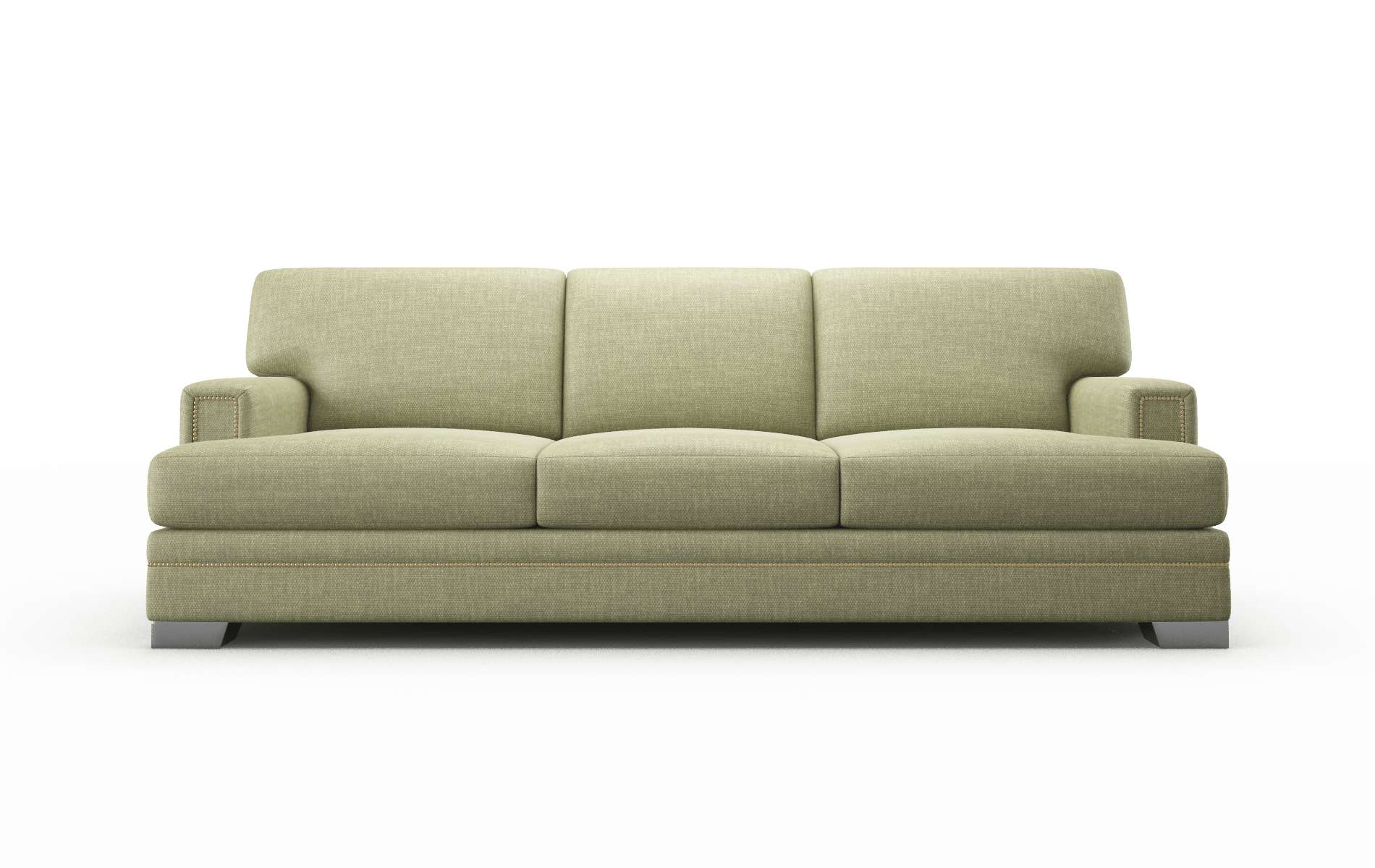 Barcelona Leslie Lawn Sofa metal legs 1