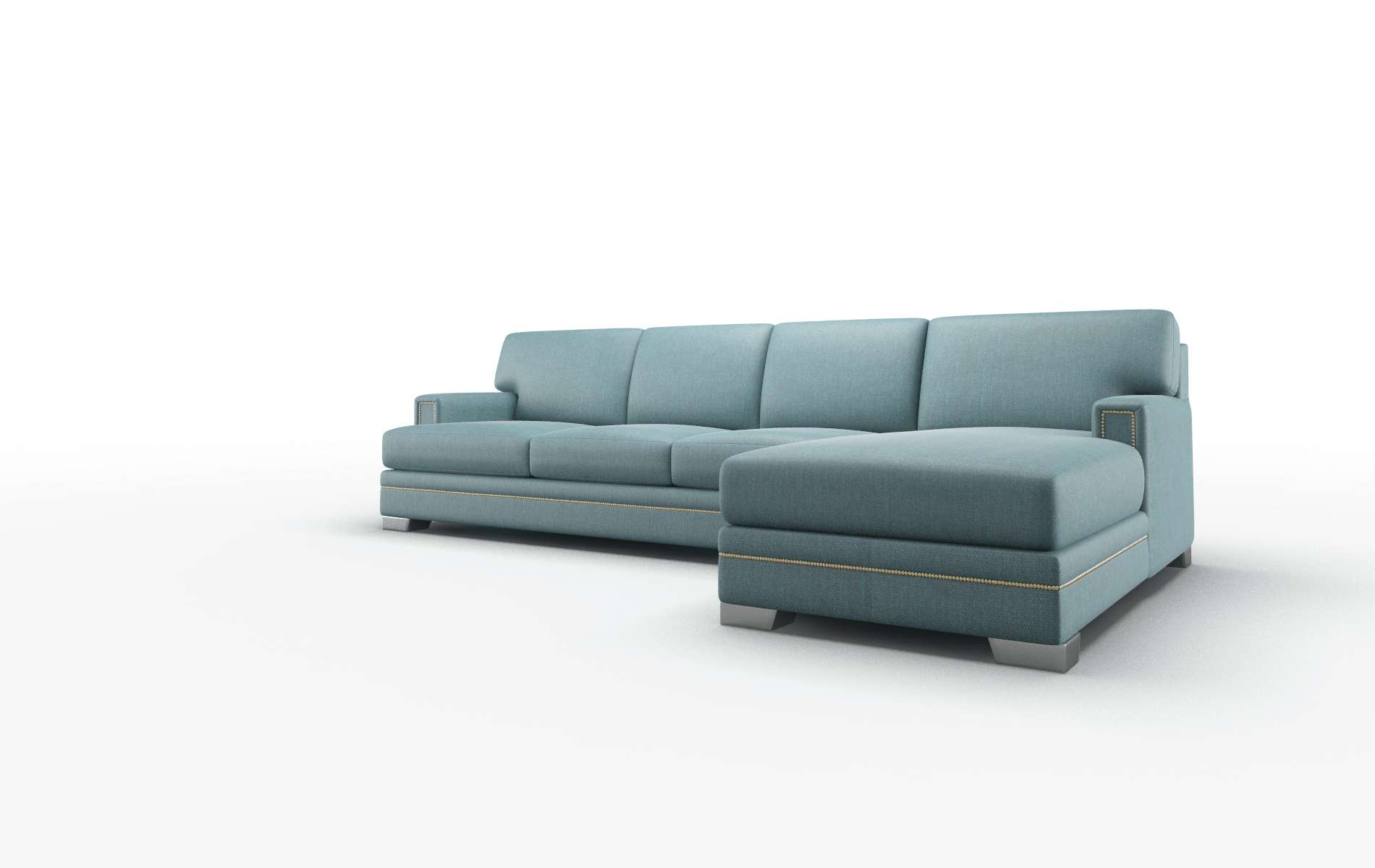 Barcelona Leslie Peacock Panel metal legs 4