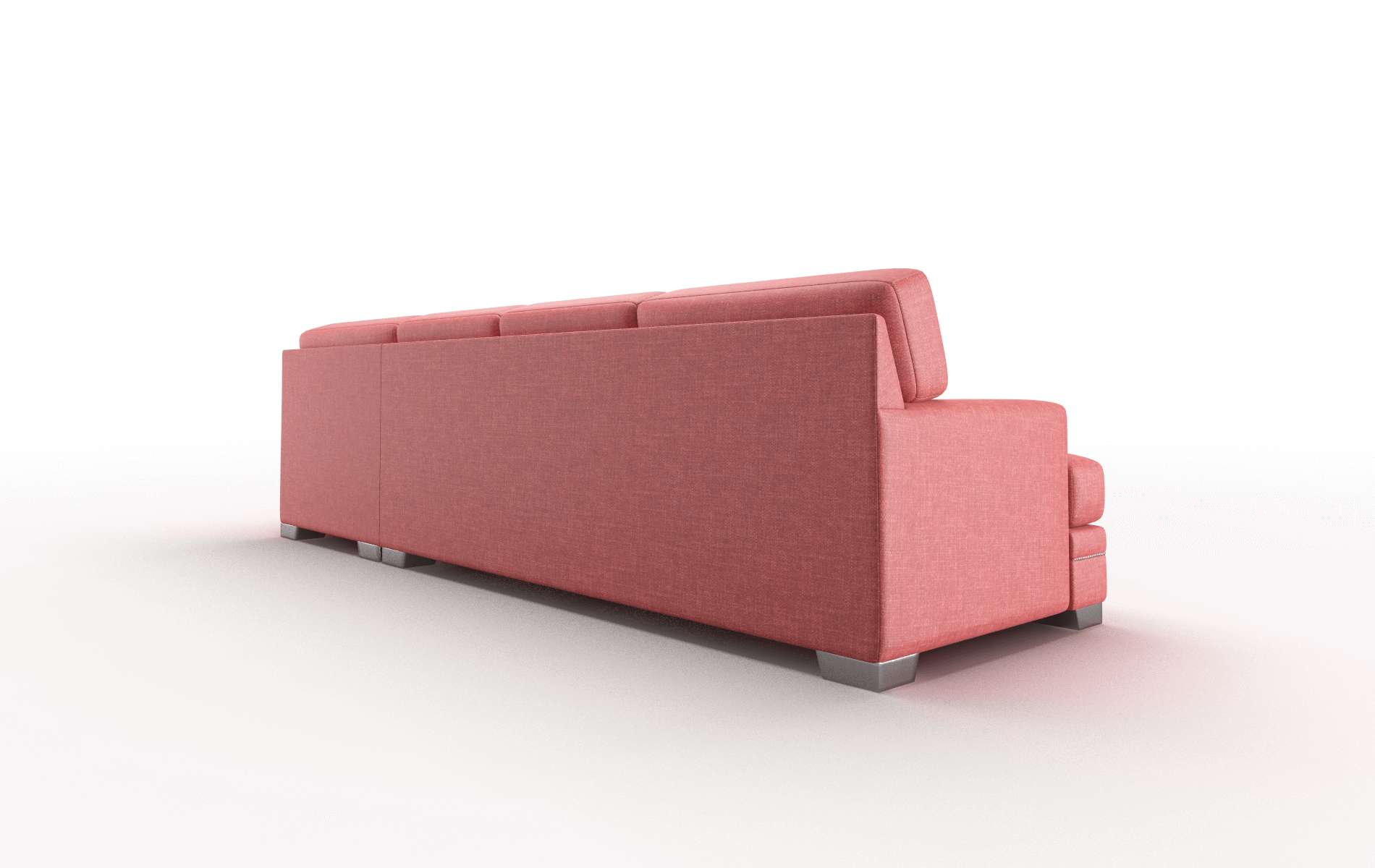 Barcelona Leslie Poppy Panel metal legs 5