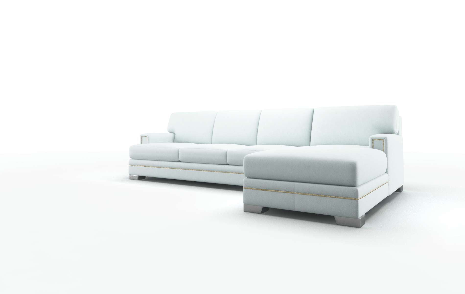 Barcelona Leslie Robins_egg Panel metal legs 4