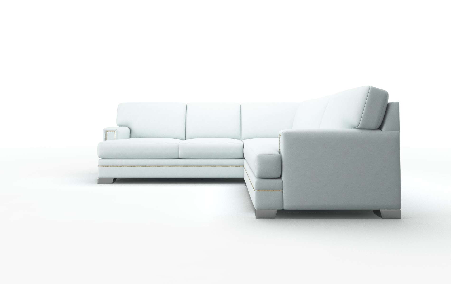 Barcelona Leslie Robins_egg Sectional metal legs 5