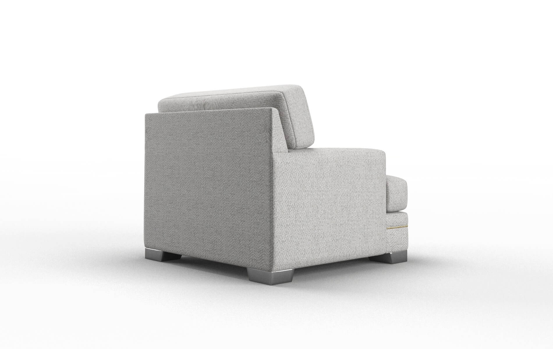 Barcelona Malibu Dove Chair metal legs 5