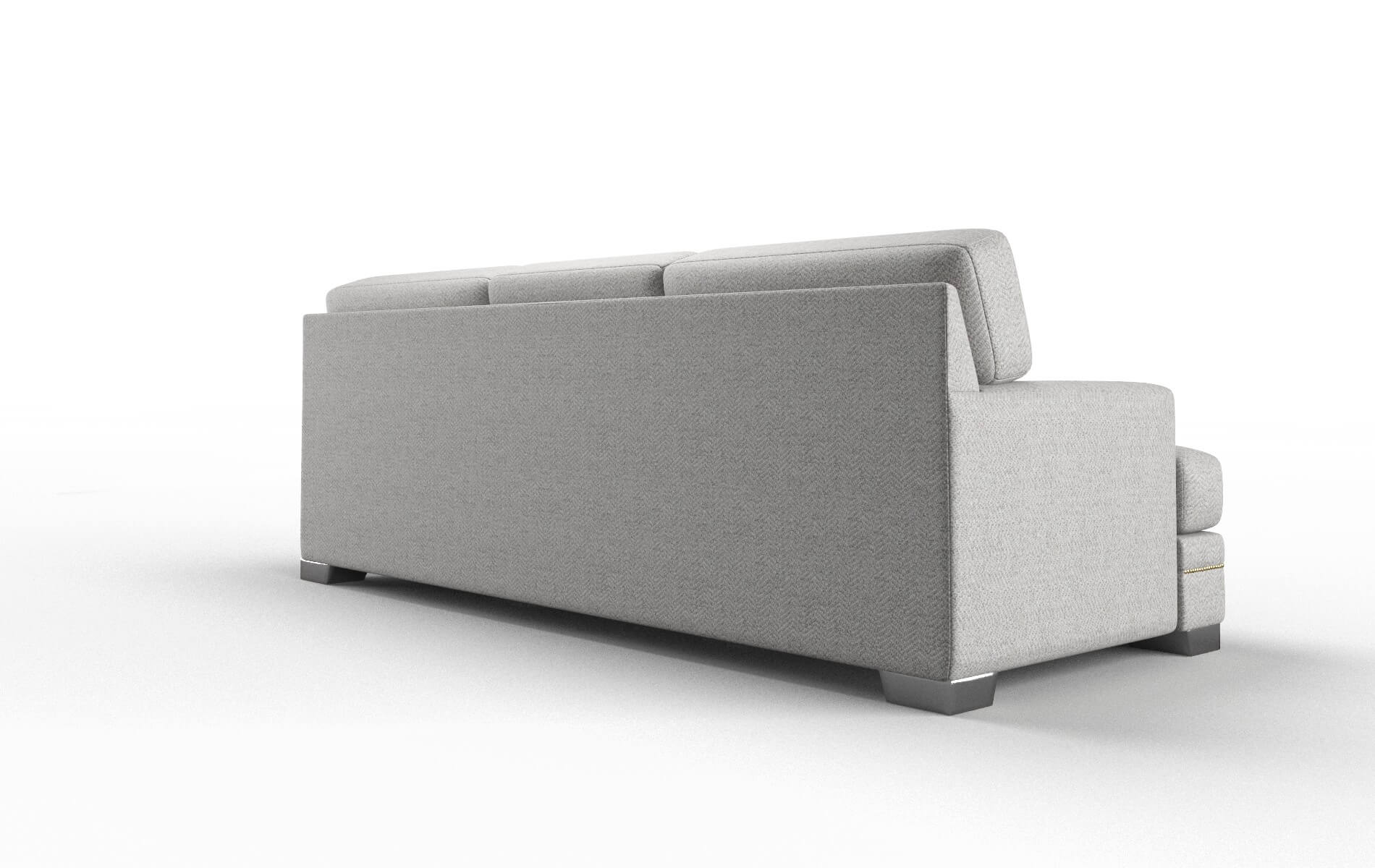 Barcelona Malibu Dove Sofa metal legs 5