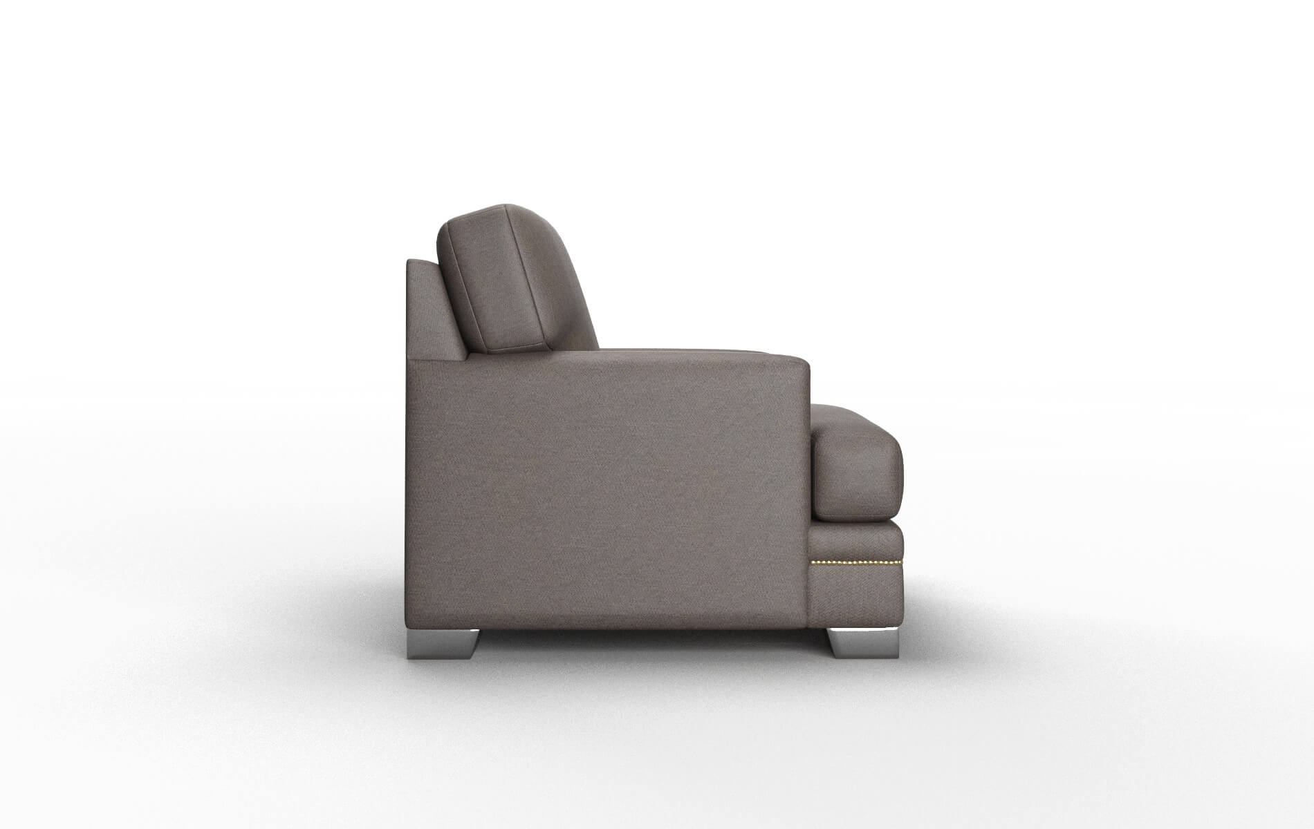 Barcelona Naples Graphite Chair metal legs 3