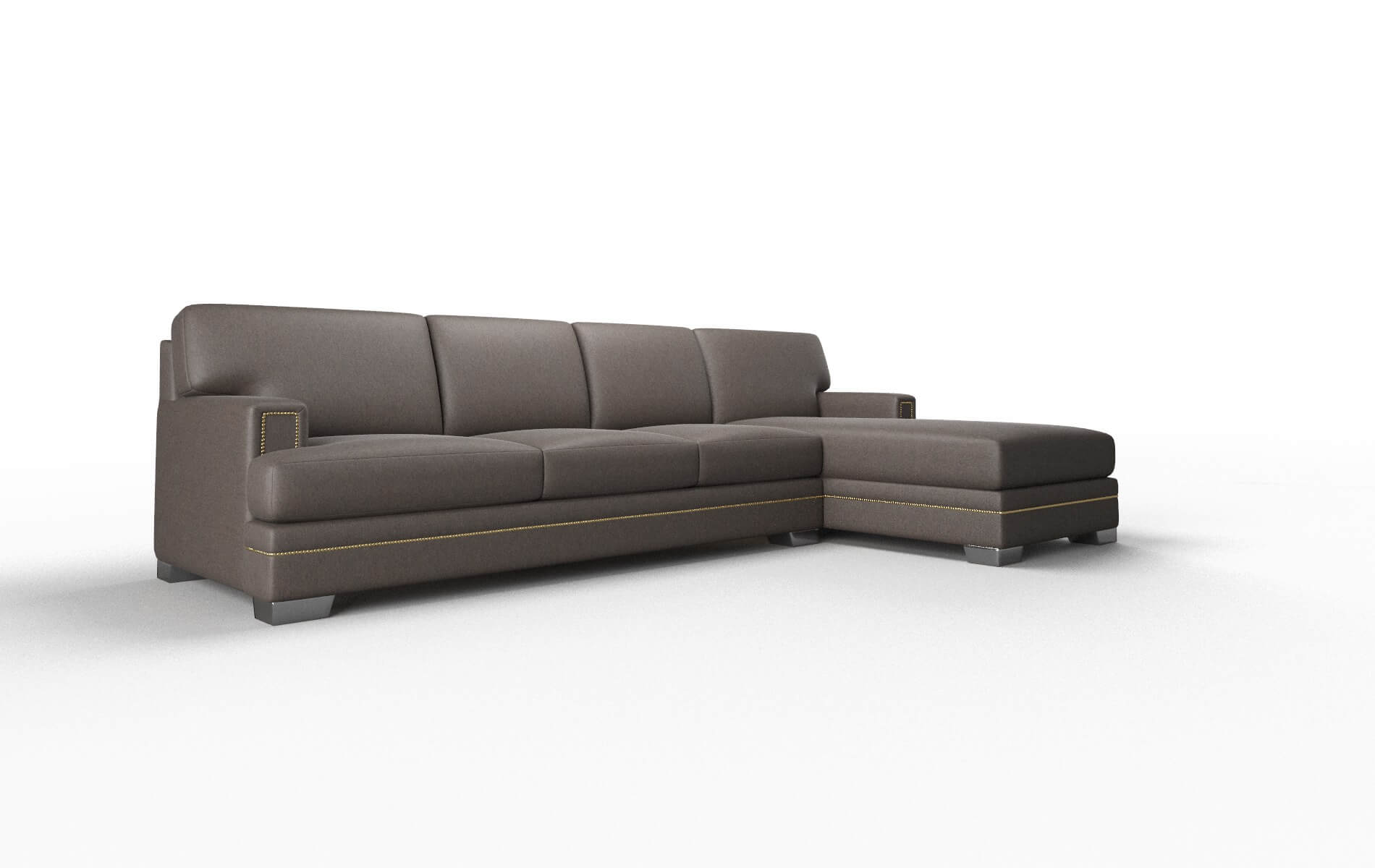 Barcelona Naples Graphite Panel metal legs 2