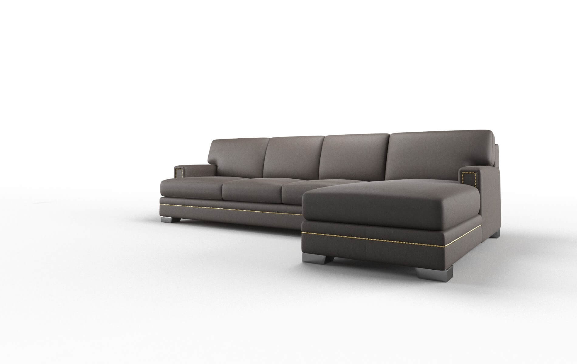 Barcelona Naples Graphite Panel metal legs 4