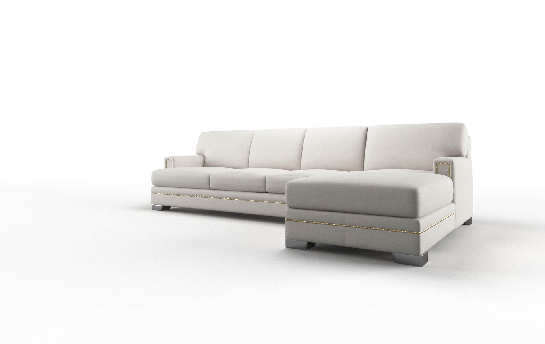 Barcelona Noble Grey Panel metal legs 4