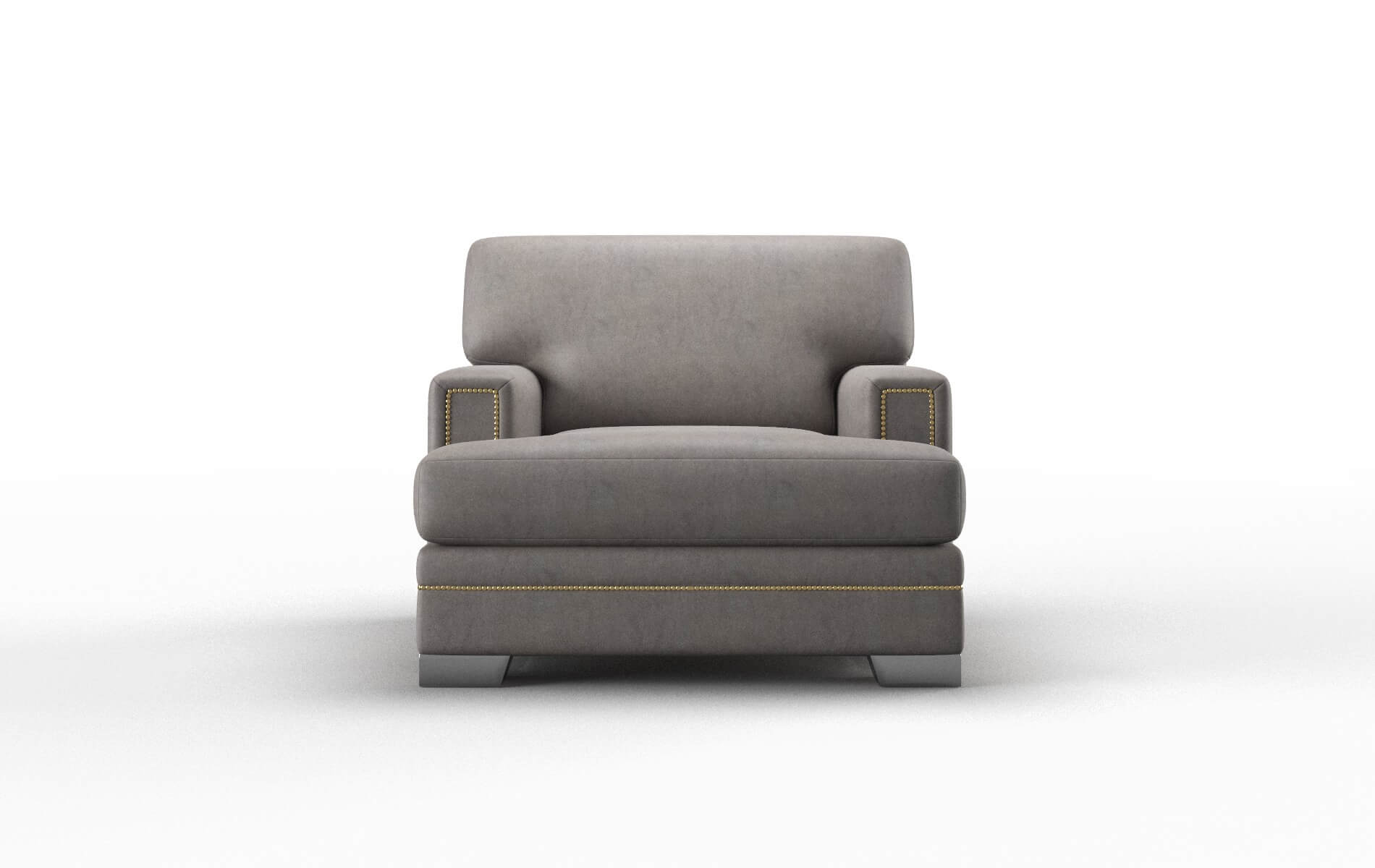 Barcelona Noble Otter Chair metal legs 1