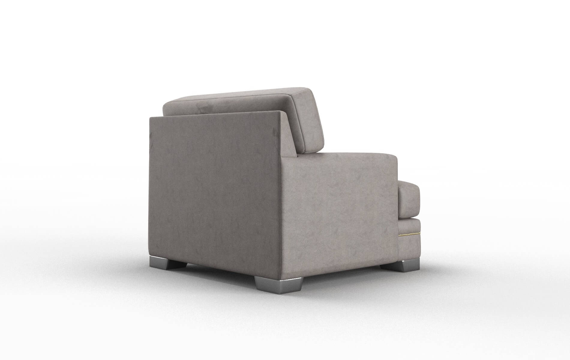 Barcelona Noble Otter Chair metal legs 5