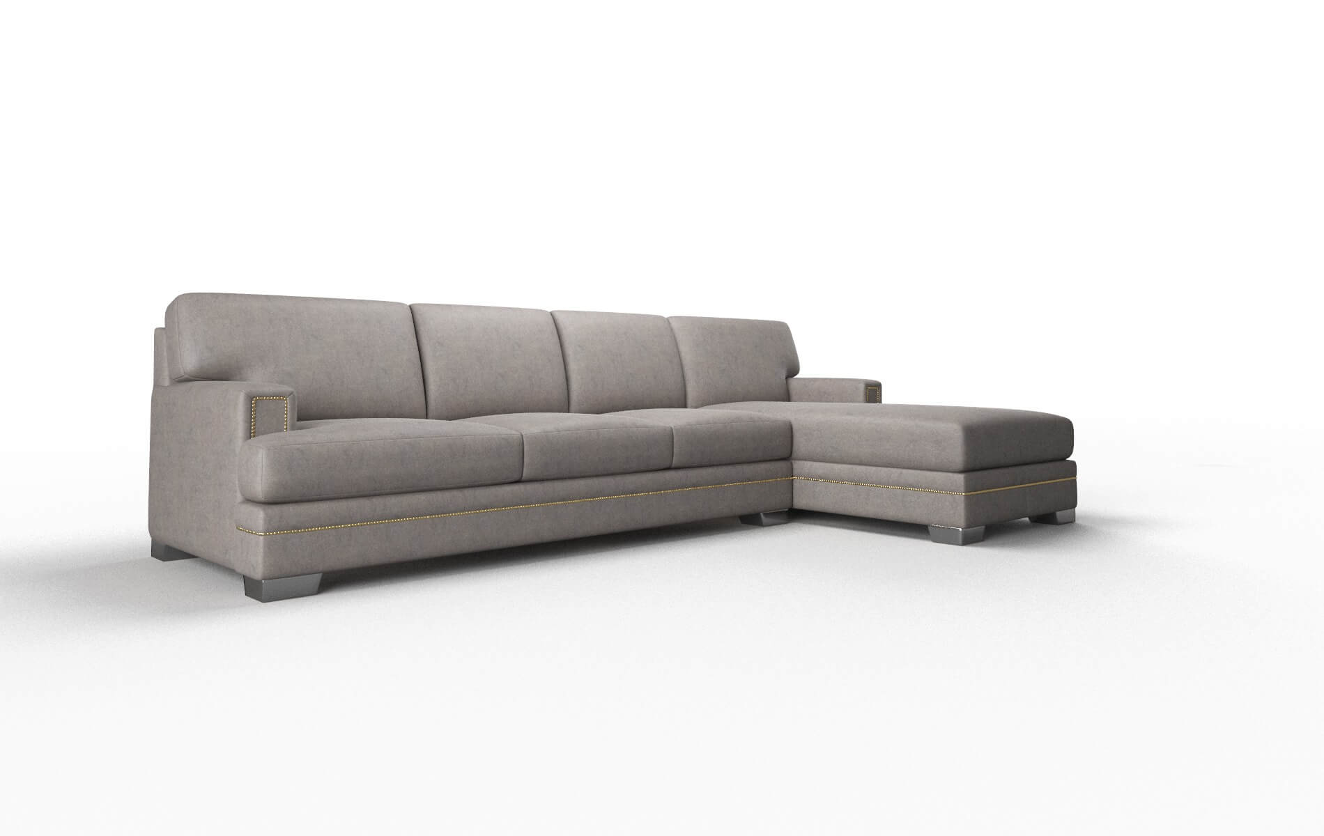 Barcelona Noble Otter Panel metal legs 2